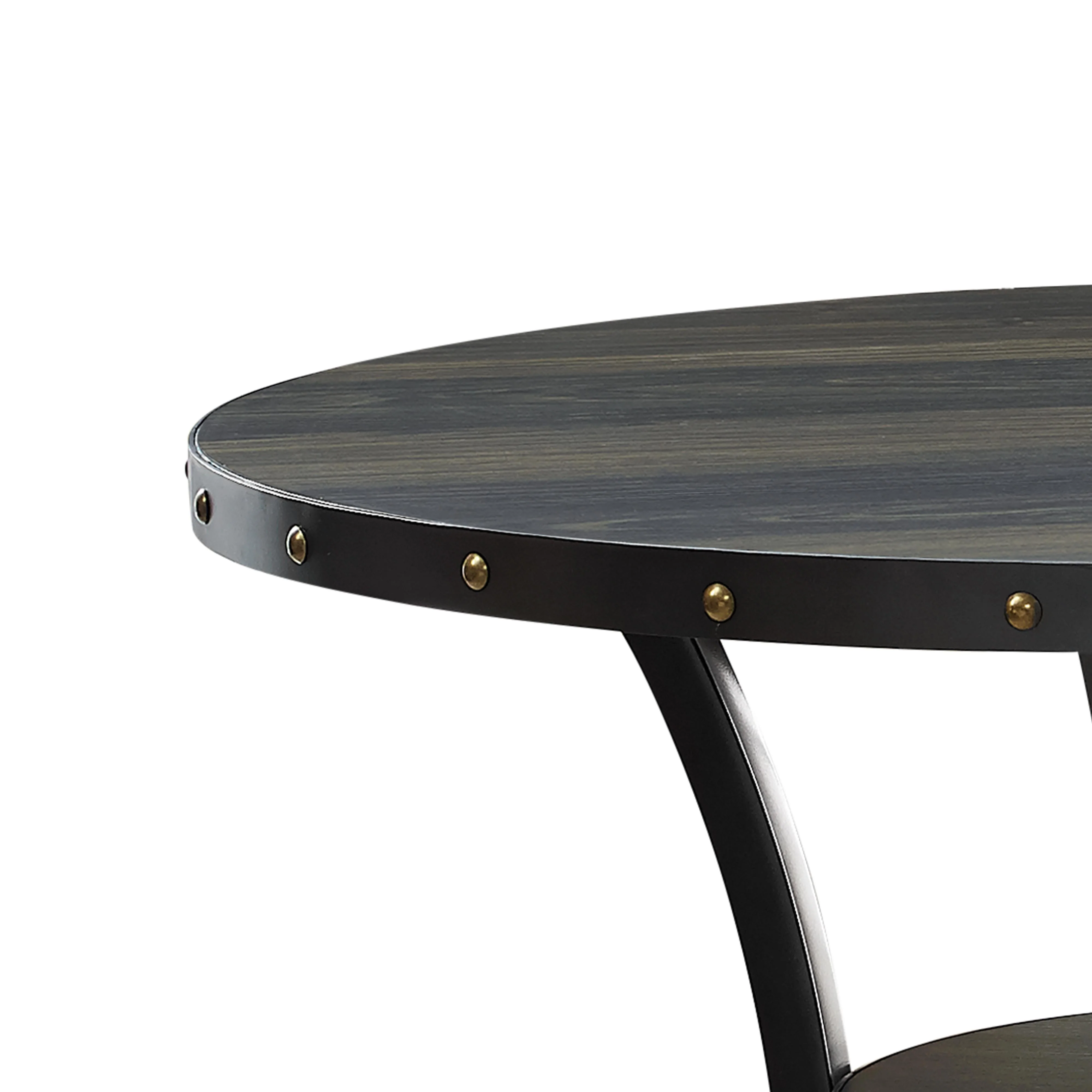CRISPIN 36" ROUND BAR TABLE-SMOKE - Image 5