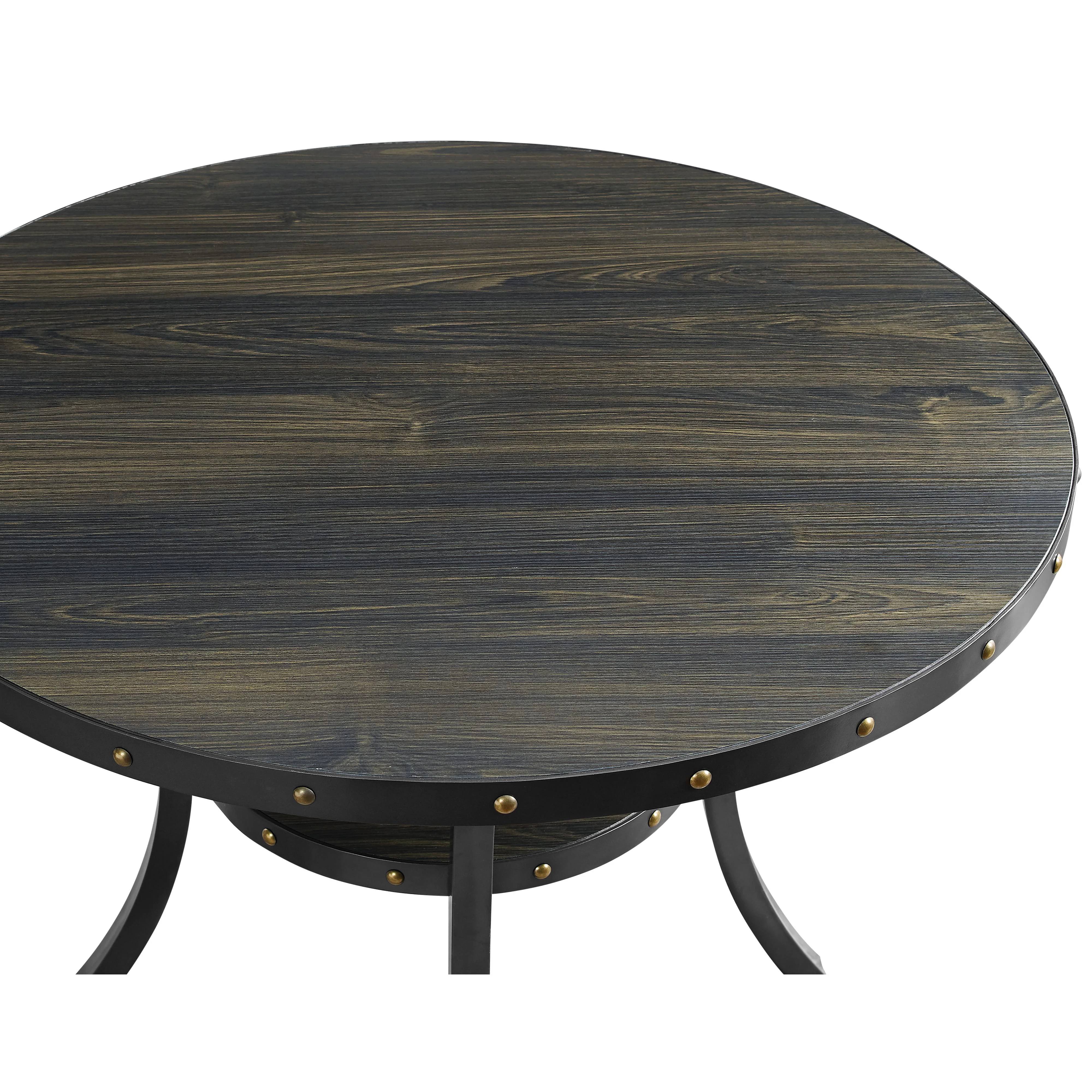 CRISPIN 36" ROUND BAR TABLE-SMOKE - Image 6