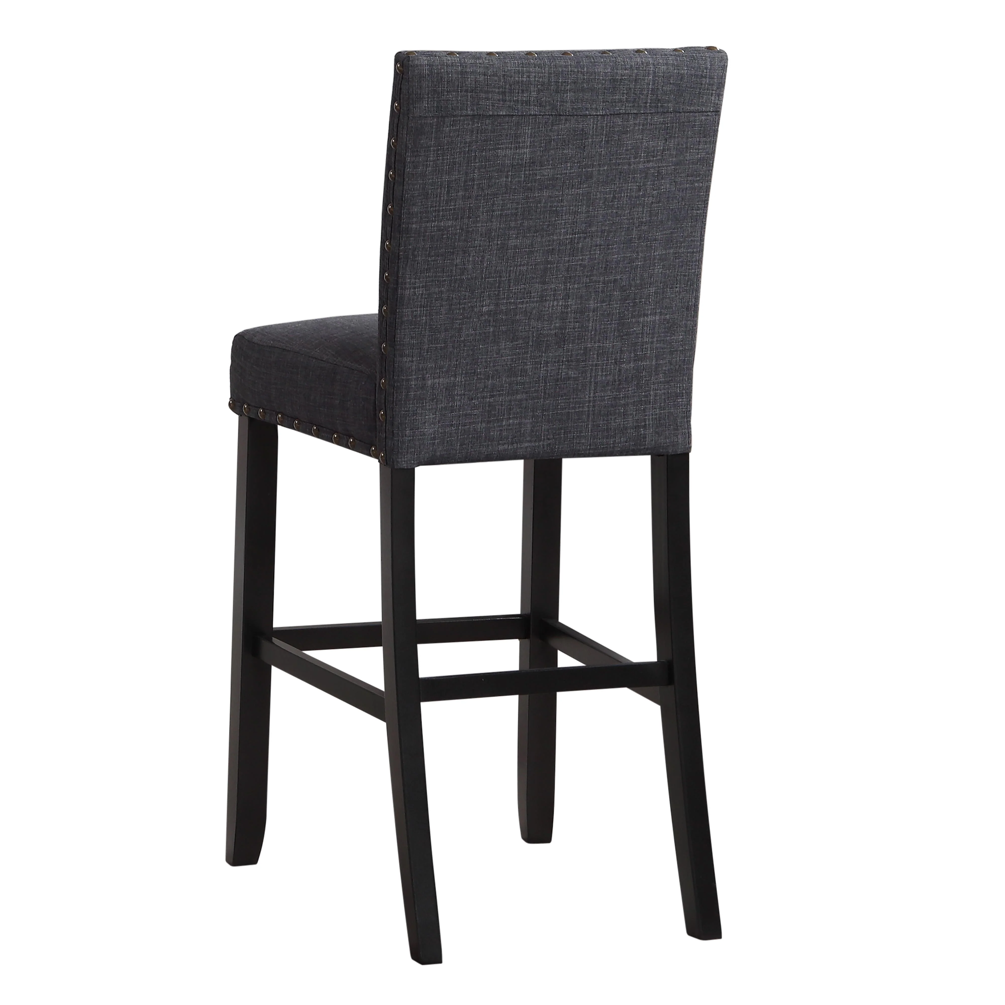 CRISPIN GRANITE GRAY BAR CHAIR- (2/Ctn) - Image 4