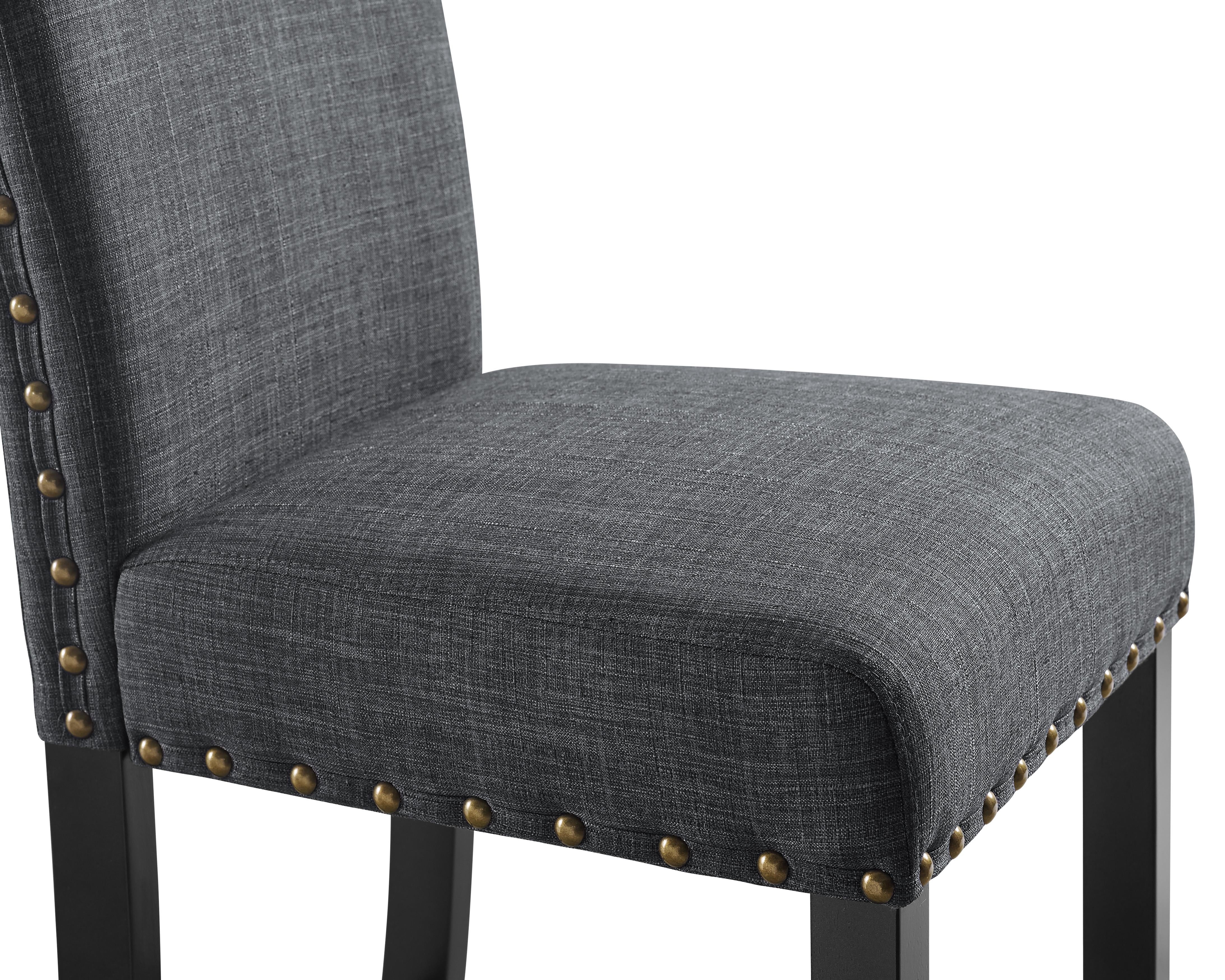 CRISPIN GRANITE GRAY DINING CHAIR- (2/Ctn) - Image 3