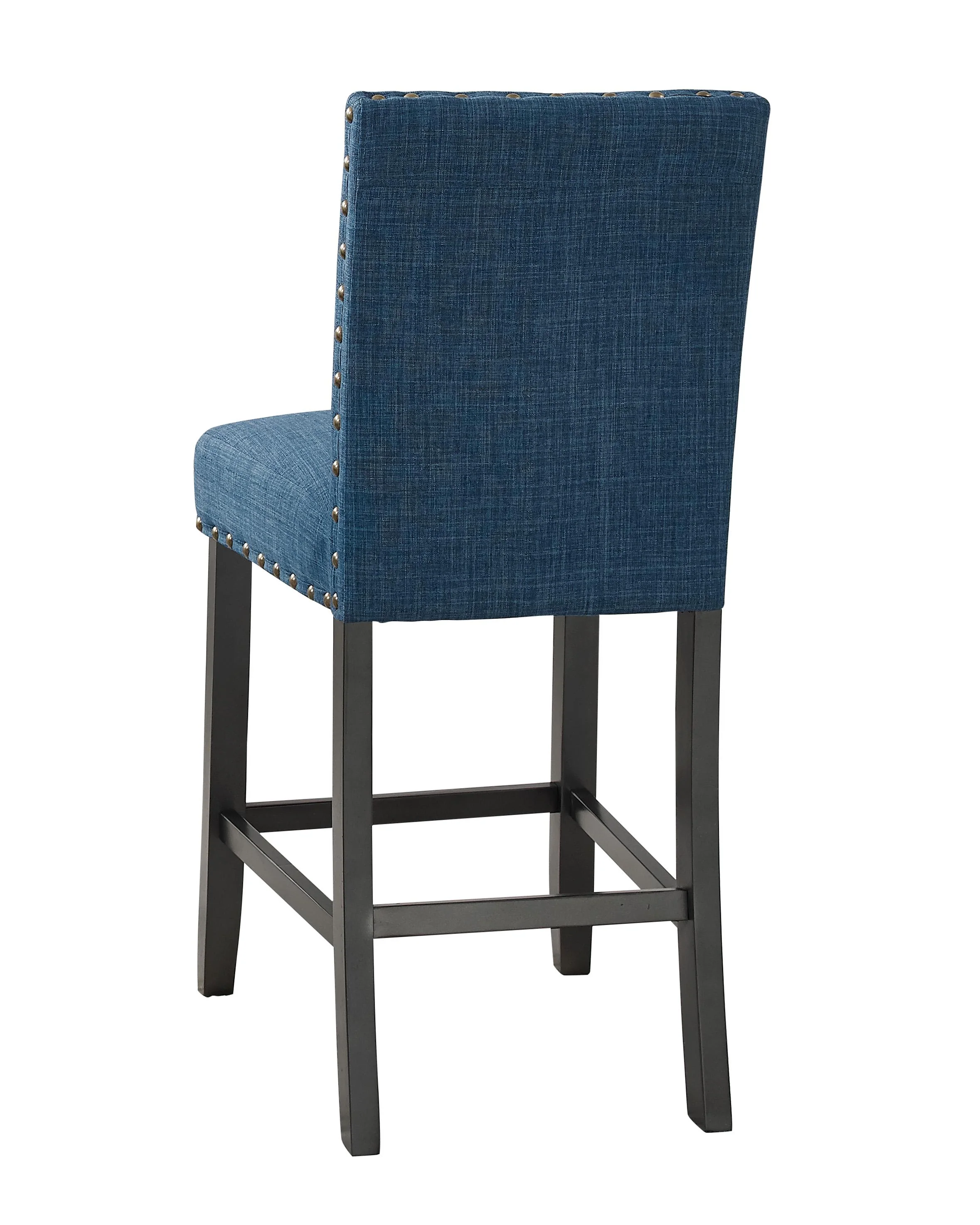 CRISPIN MARINE BLUE COUNTER CHAIR- (2/Ctn) - Image 3