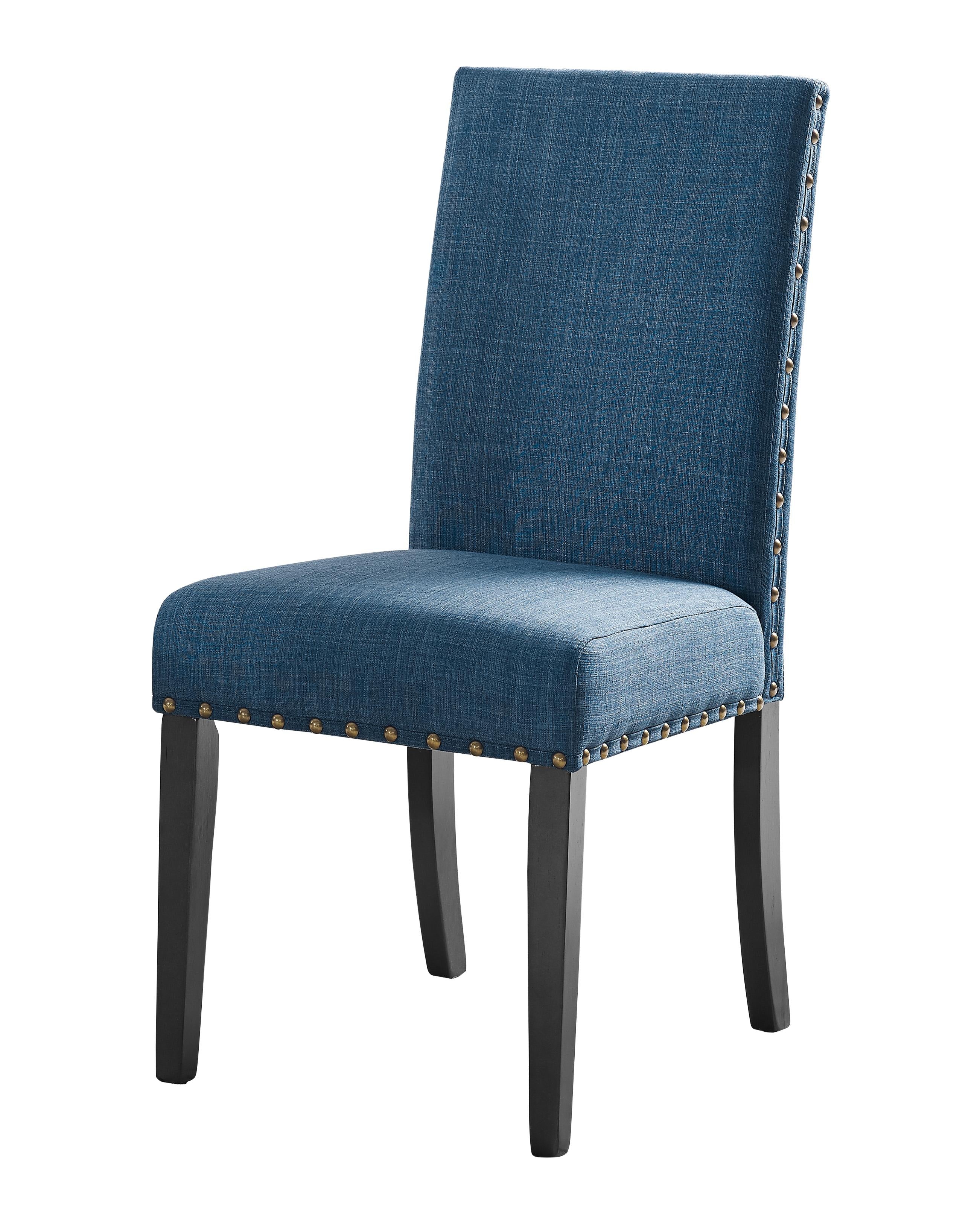 CRISPIN MARINE BLUE DINING CHAIR- (2/Ctn) - Image 2