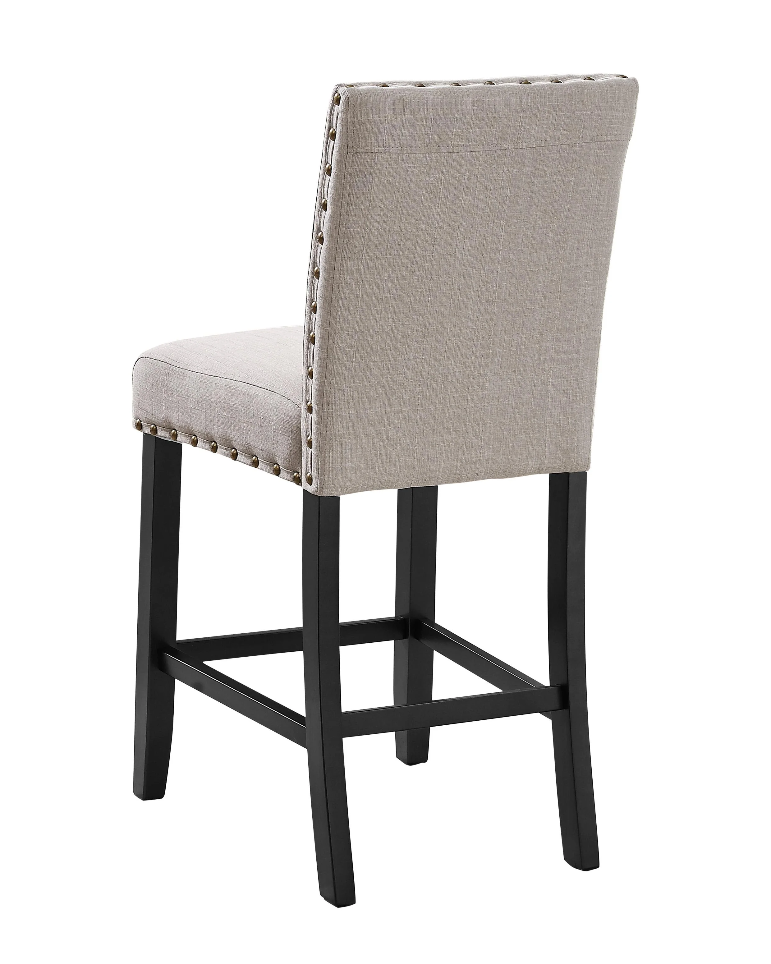 CRISPIN NATURAL BEIGE COUNTER CHAIR- (2/Ctn) - Image 3