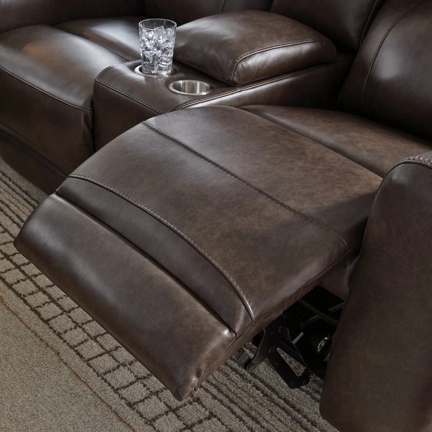 Crossplex Power Reclining Loveseat with Console - Image 7