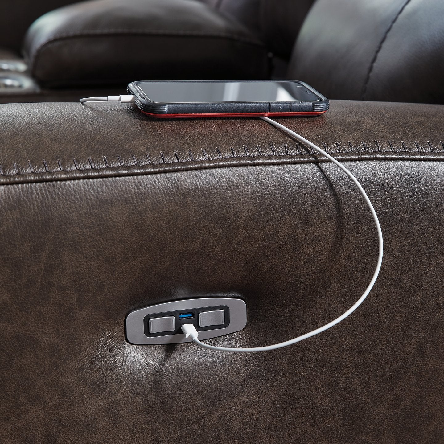 Crossplex Power Reclining Sofa - Image 8