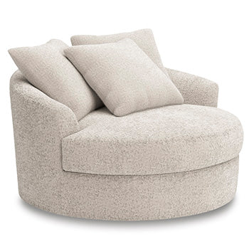 Cuddle Plush Oversized Swivel Accent Chair - Image 3