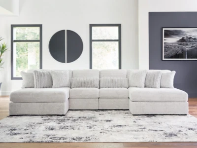 Cuddle Plush Sectional with Chaise - Image 29
