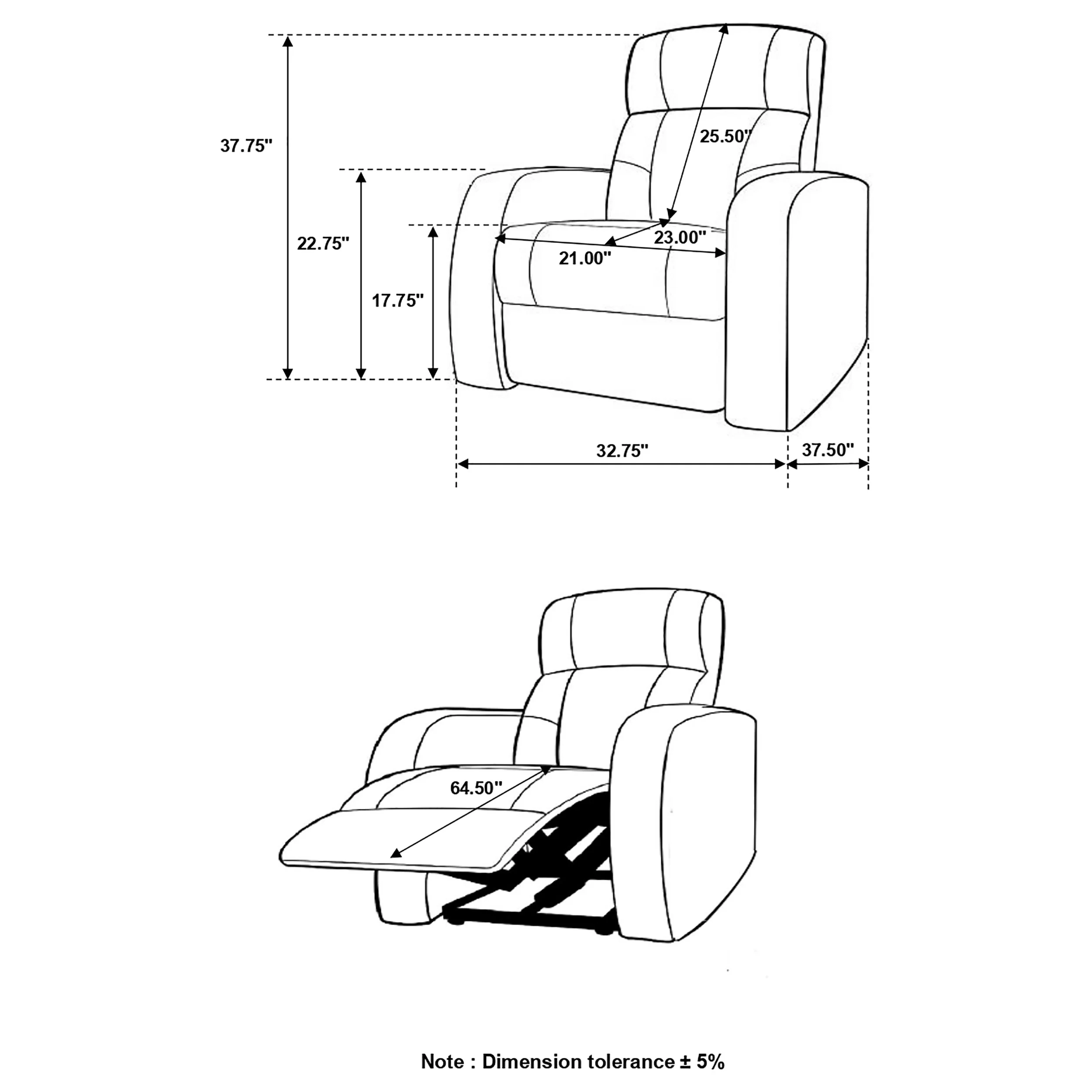 Cyrus Recliner - Image 9