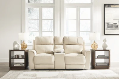 Dahlmoore Power Reclining Loveseat with Console - Image 2