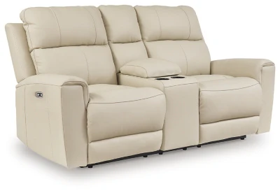 Dahlmoore Power Reclining Loveseat with Console - Image 5