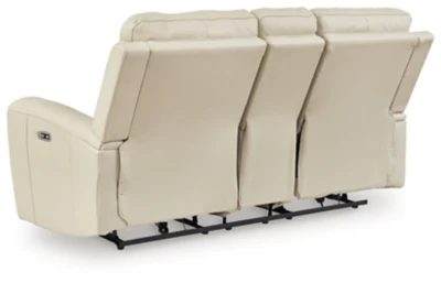 Dahlmoore Power Reclining Loveseat with Console - Image 8