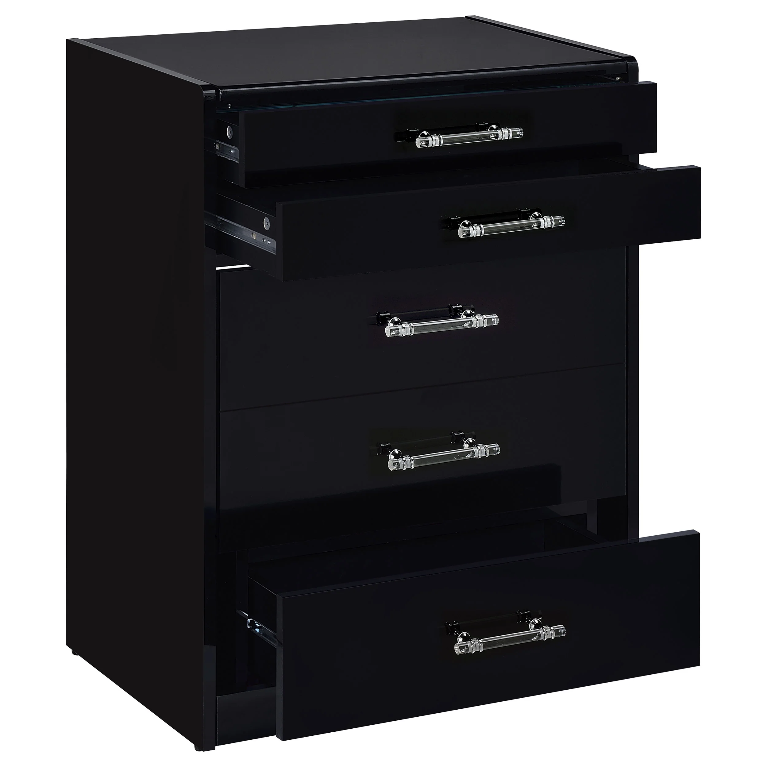 Danbury Makeup Vanity Table with LED Mirror and Stool - Image 25