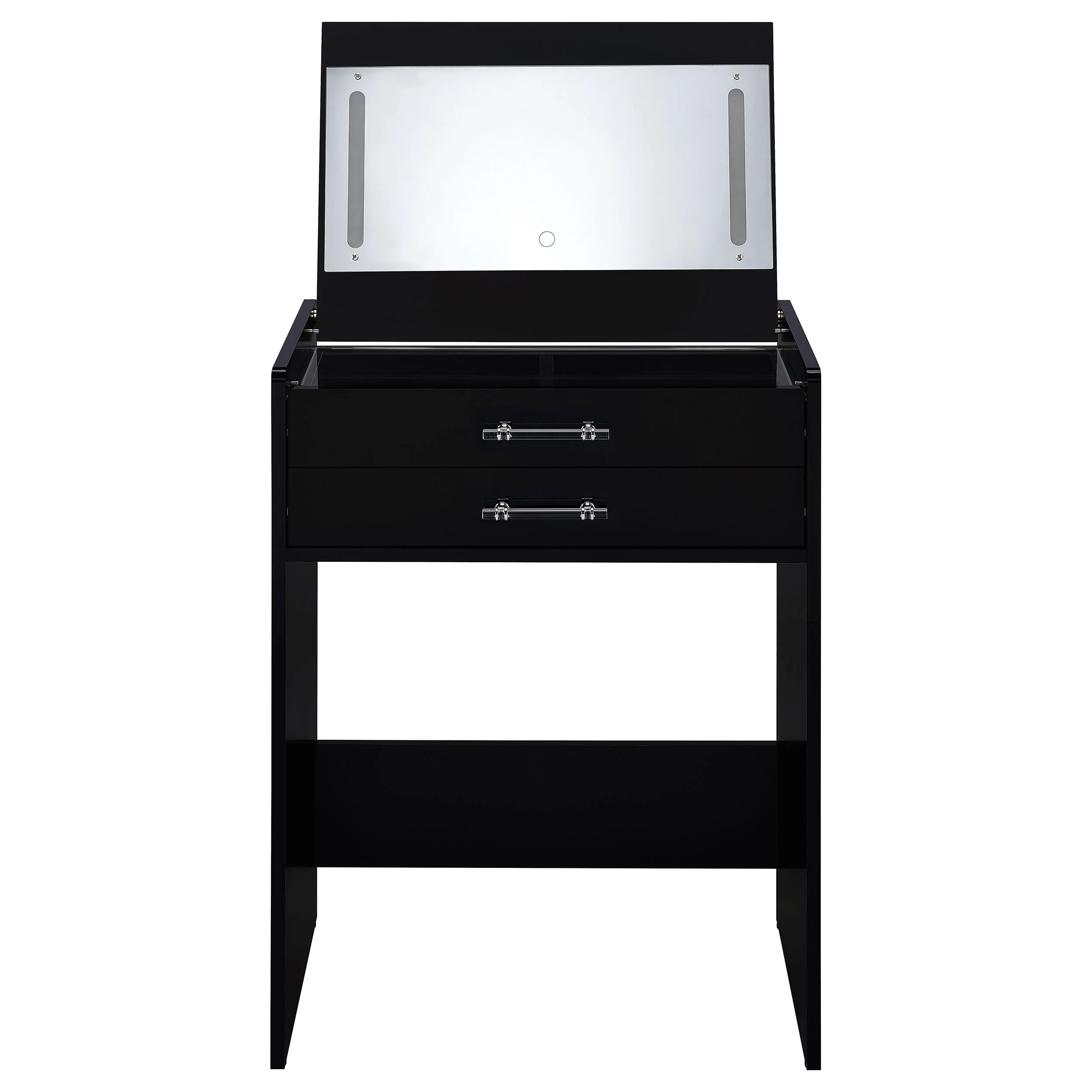 Danbury Makeup Vanity Table with LED Mirror and Stool - Image 29