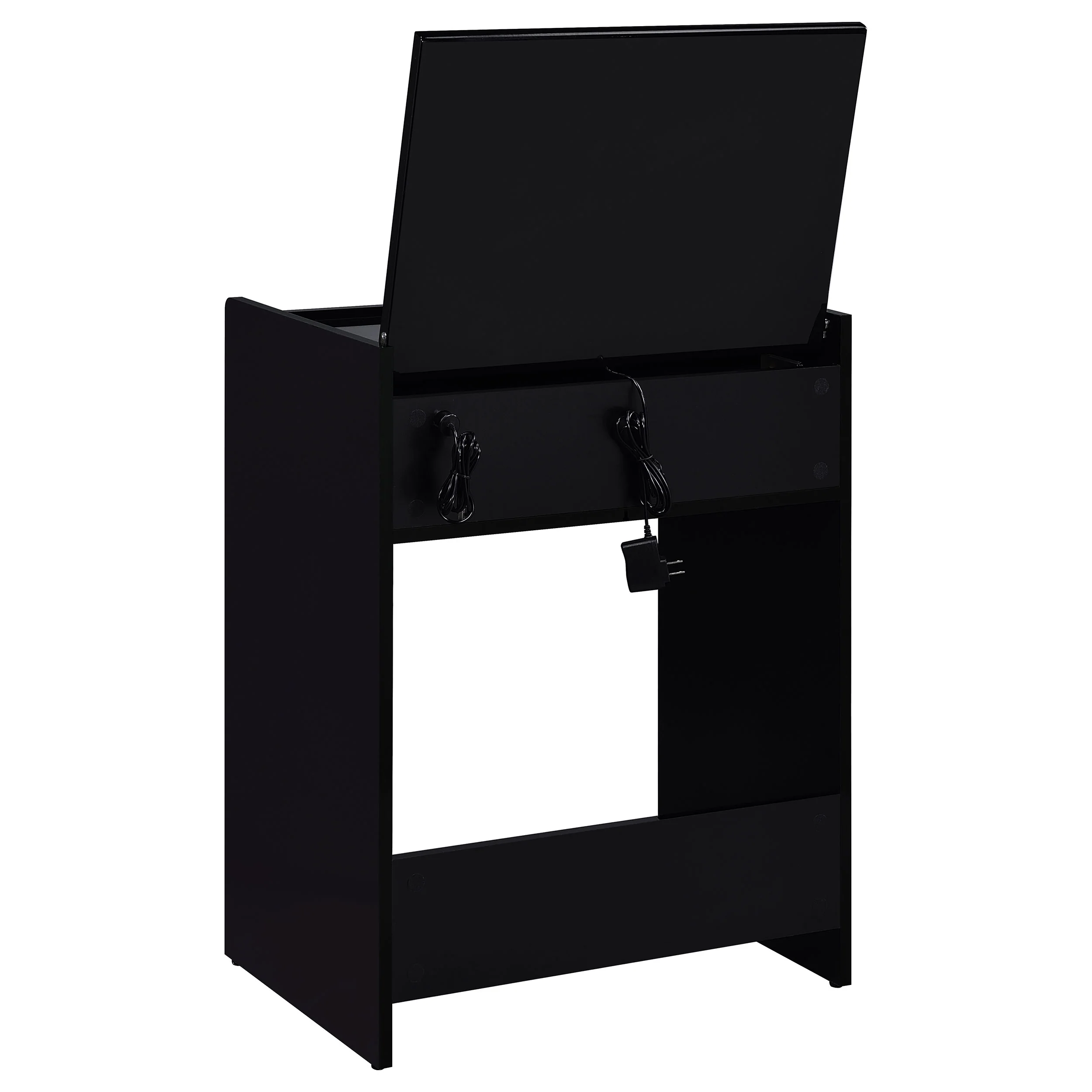 Danbury Makeup Vanity Table with LED Mirror and Stool - Image 31