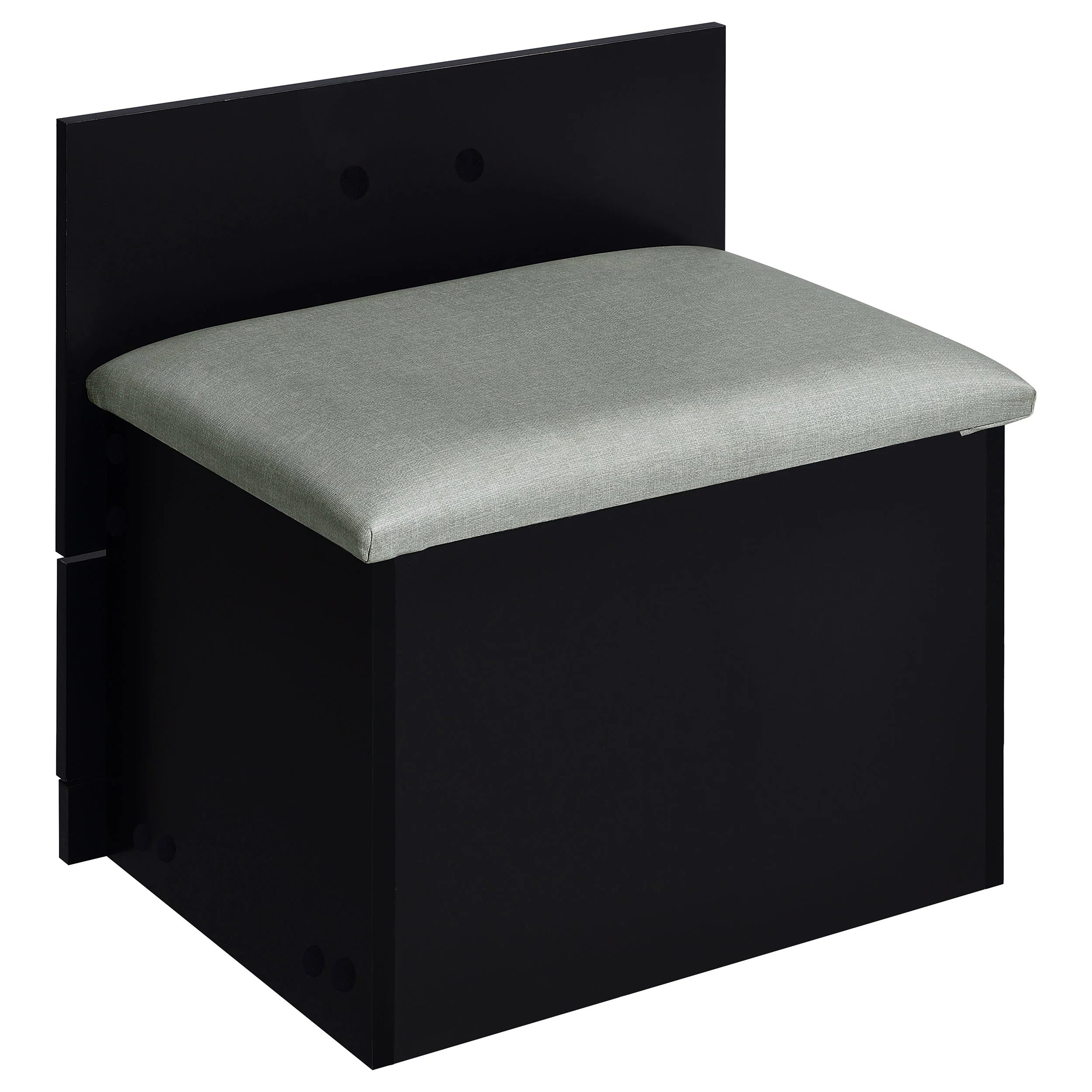 Danbury Makeup Vanity Table with LED Mirror and Stool - Image 32