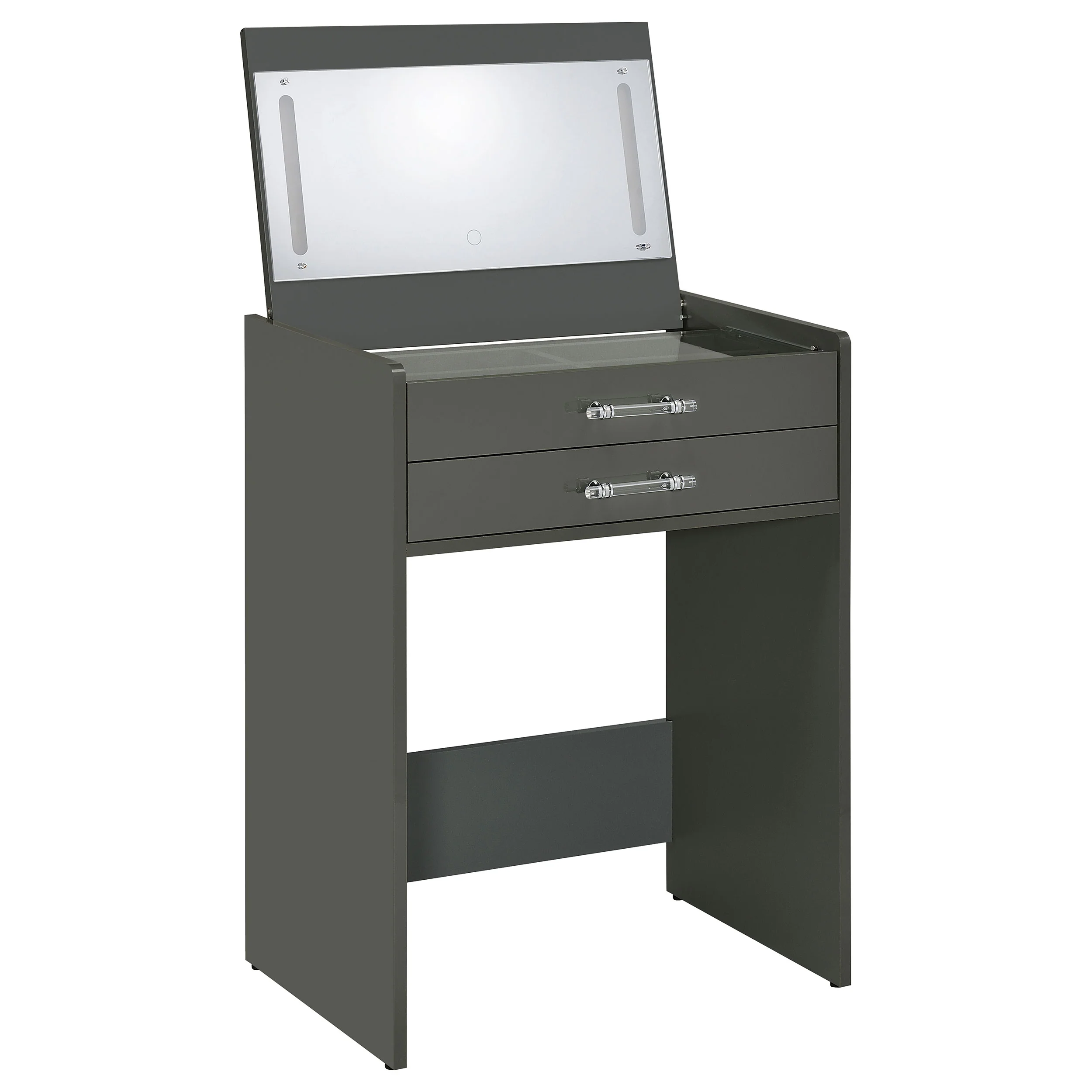 Danbury Makeup Vanity Table with LED Mirror and Stool - Image 47