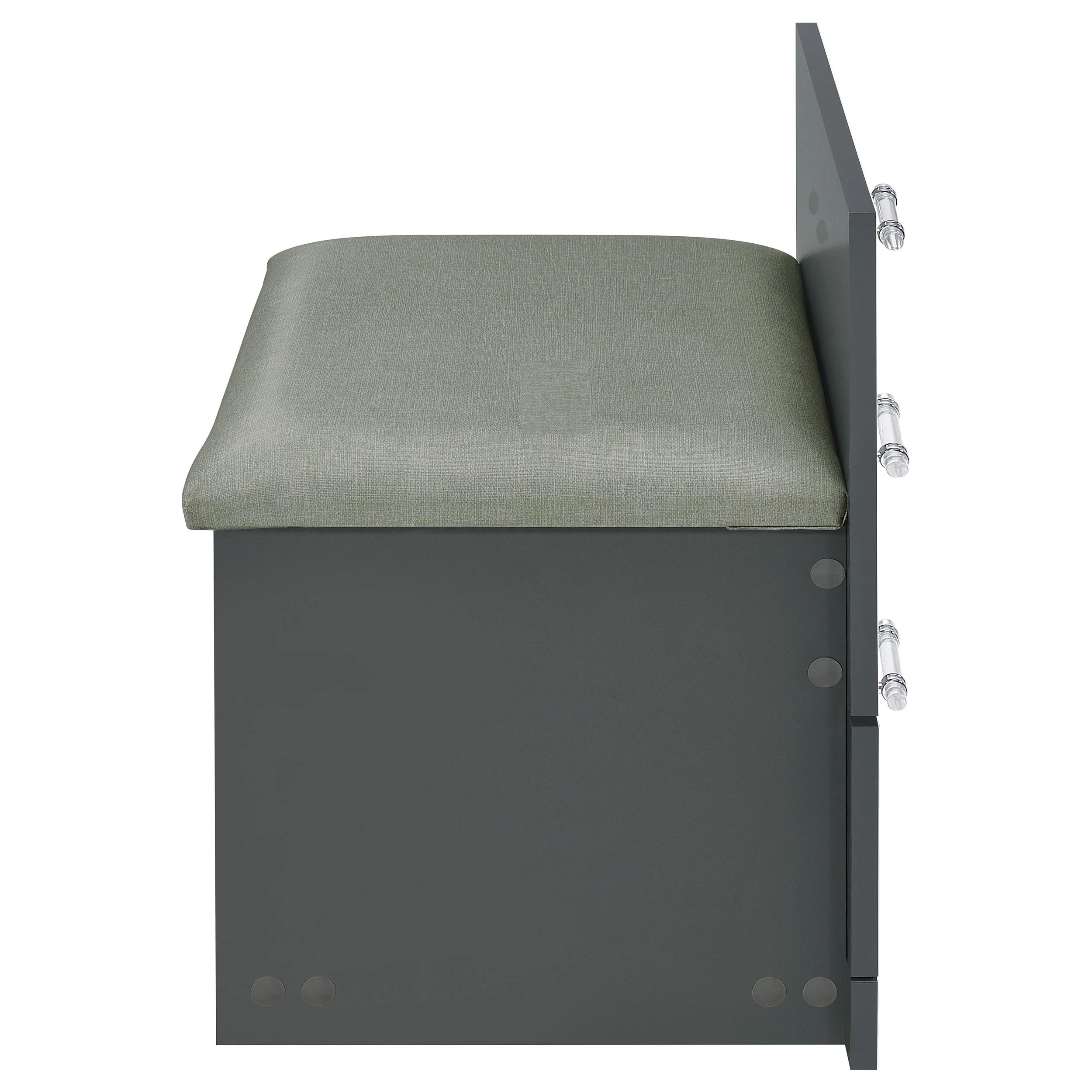 Danbury Makeup Vanity Table with LED Mirror and Stool - Image 54