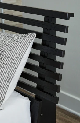 Danziar Queen Slat Bed - Image 7