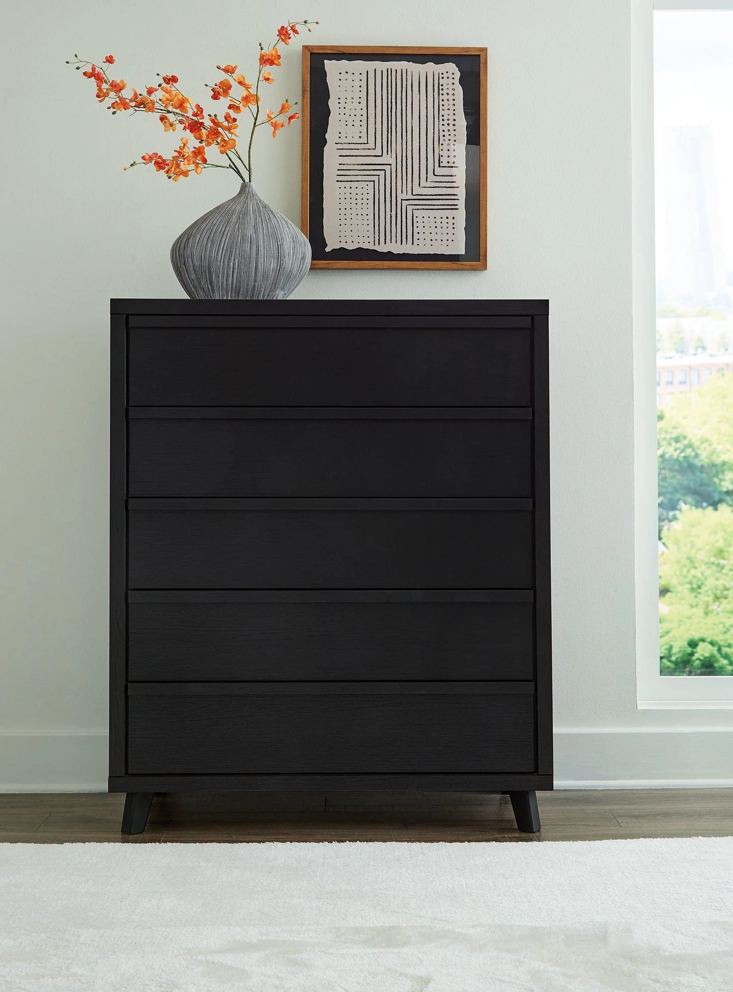 Danziar Wide Chest of Drawers - Image 2