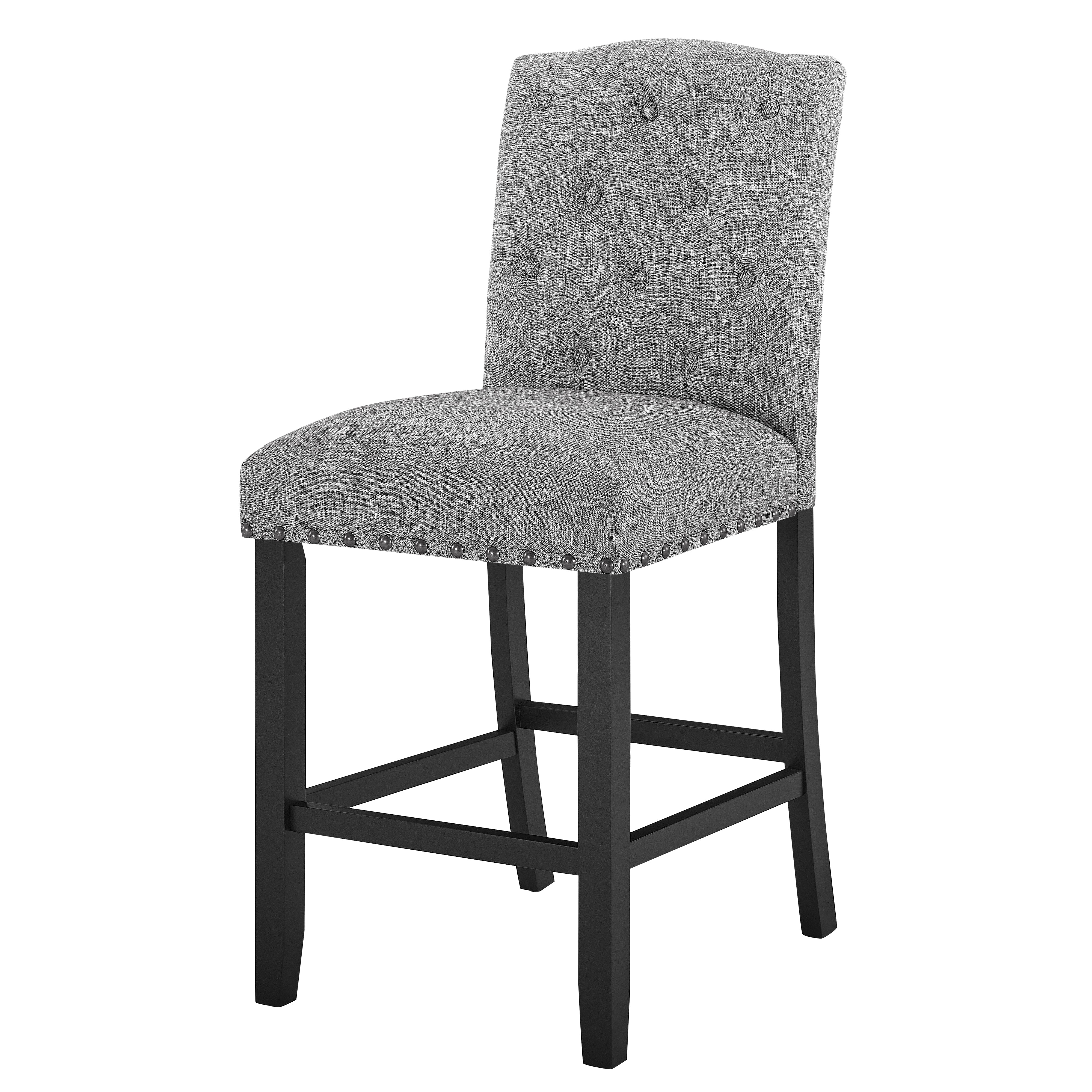 Daphne 5 Pc Gray 42" Counter Set W/Gray Chairs - Image 6