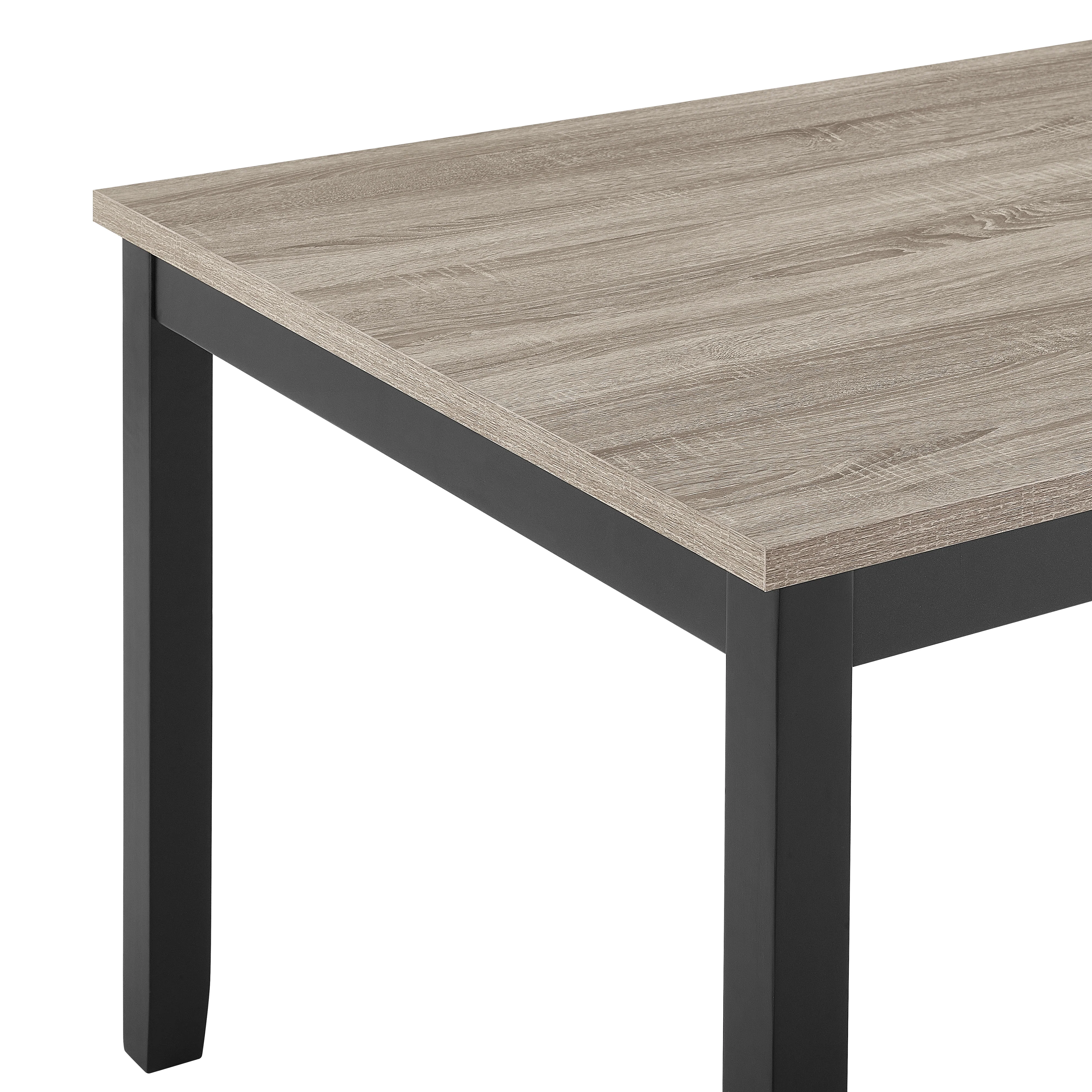Daphne 5 Pc Natural 60" Dining Set W/Natural Chairs - Image 4