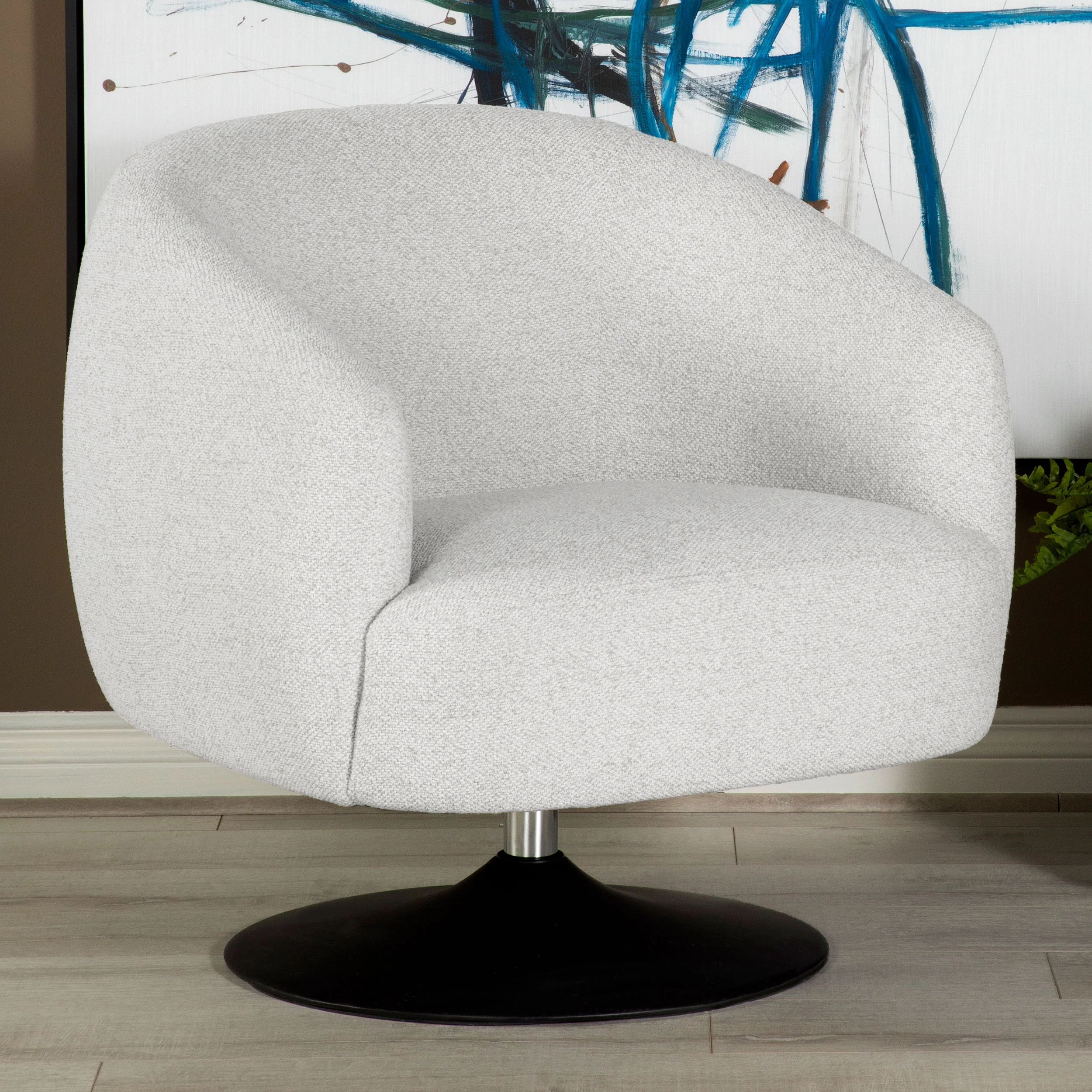 Dave Swivel Accent Chair - Image 2