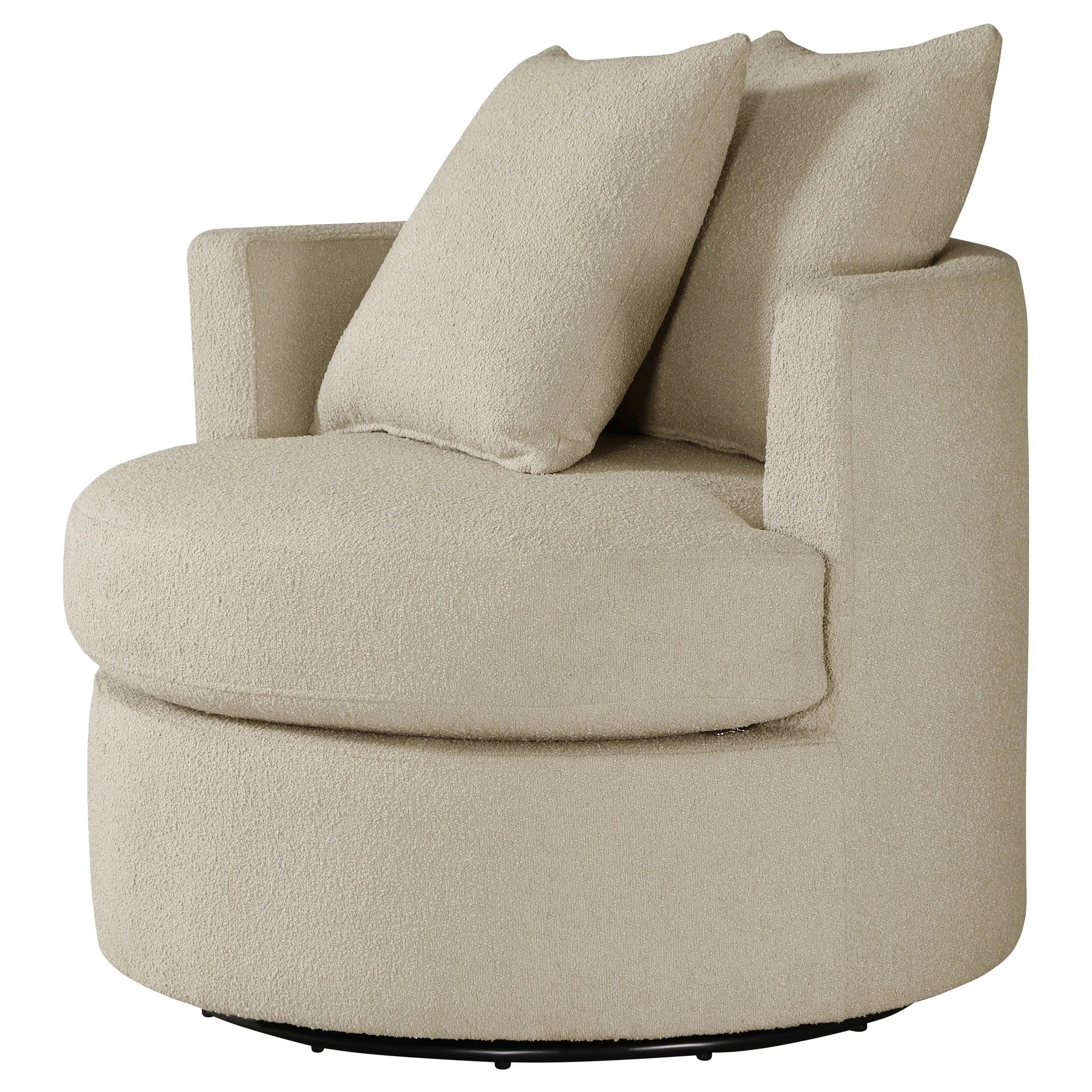 Debbie Swivel Accent Chair - Image 4
