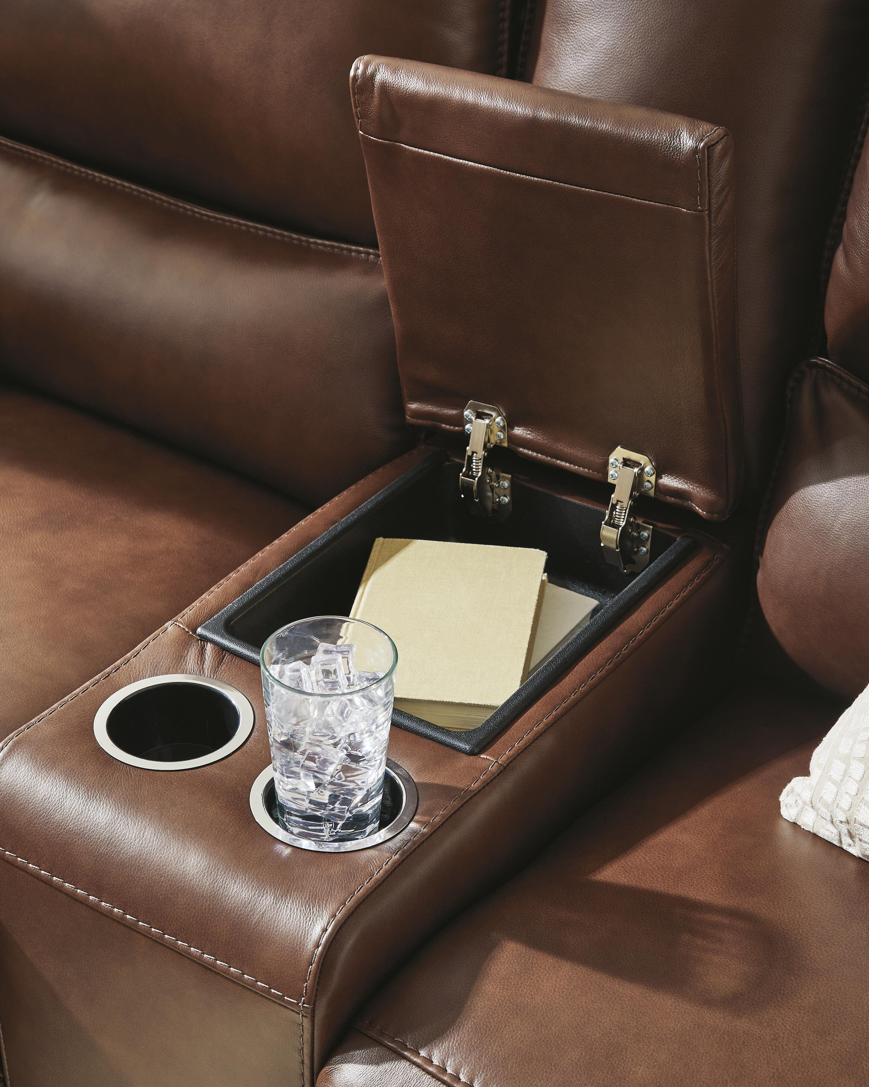 DeepWakes Power Reclining Loveseat with Console - Image 19