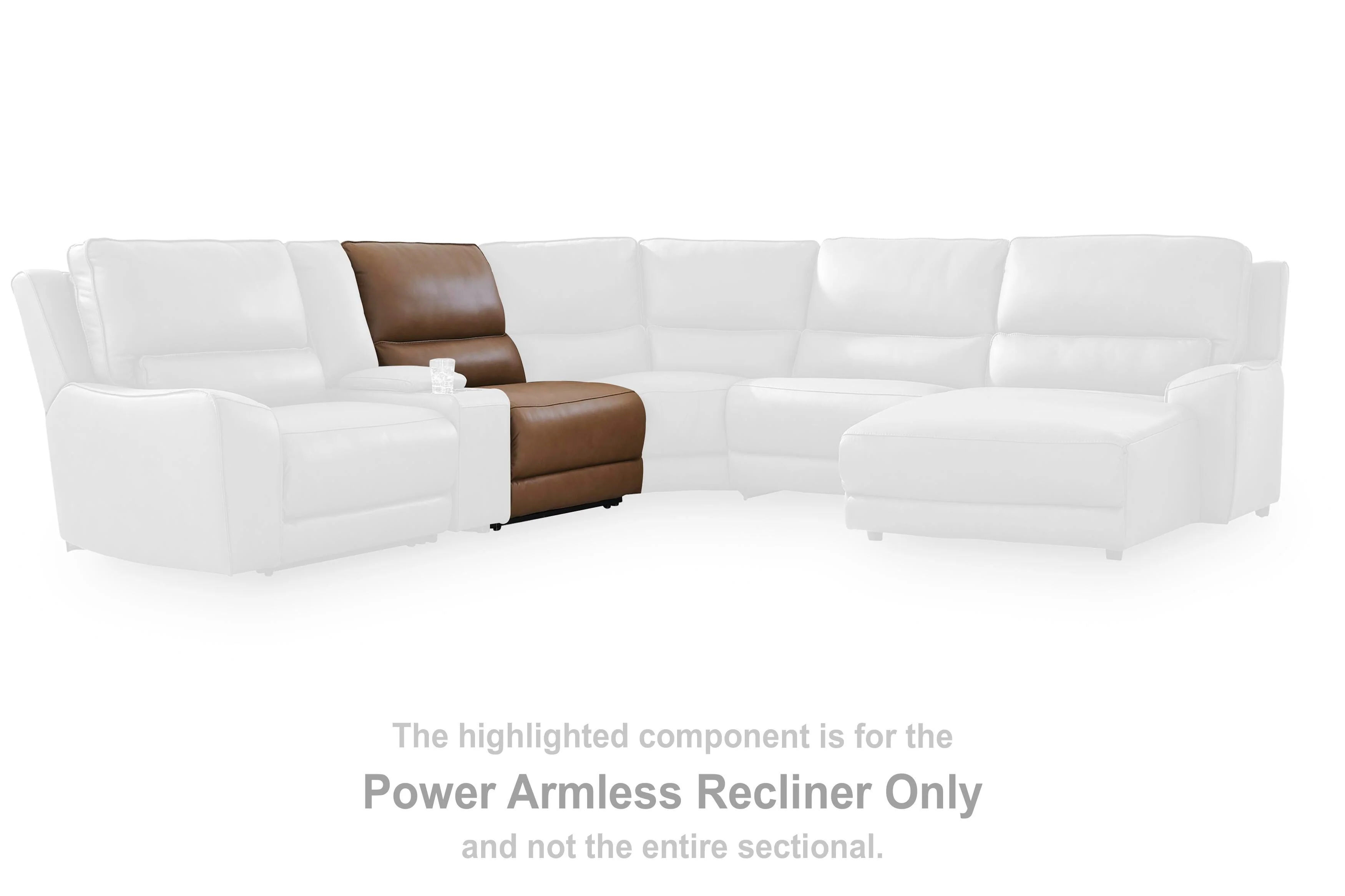 DeepWakes Power Reclining Sectional with Chaise - Image 114