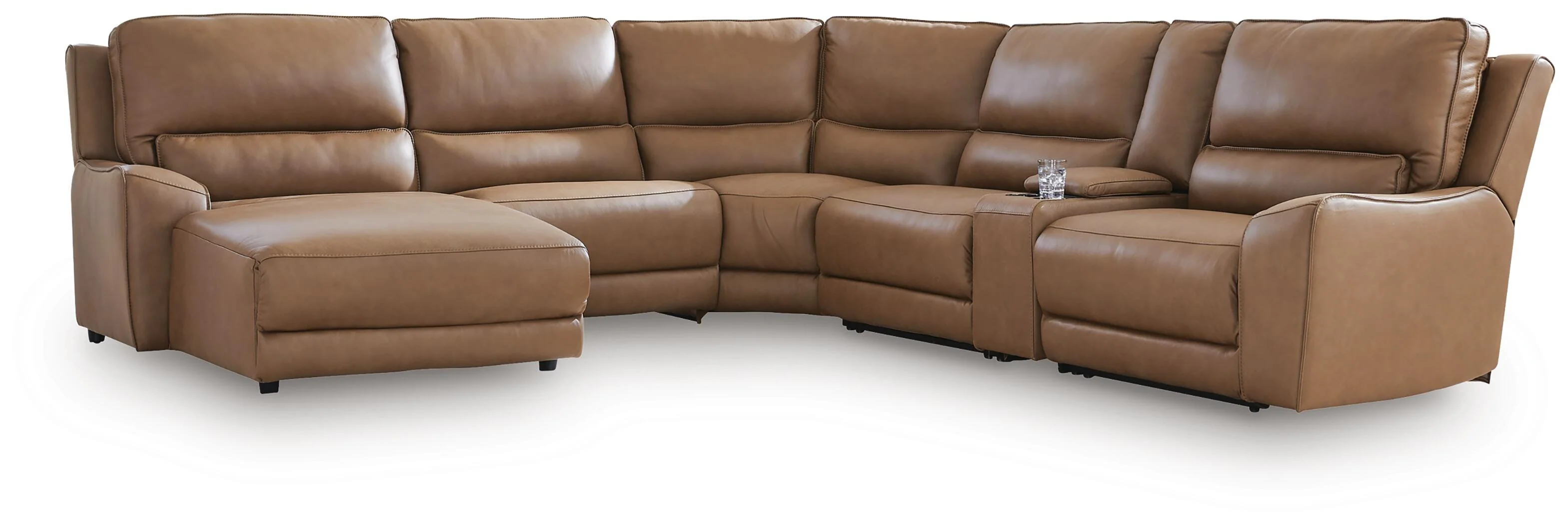 DeepWakes Power Reclining Sectional with Chaise - Image 136