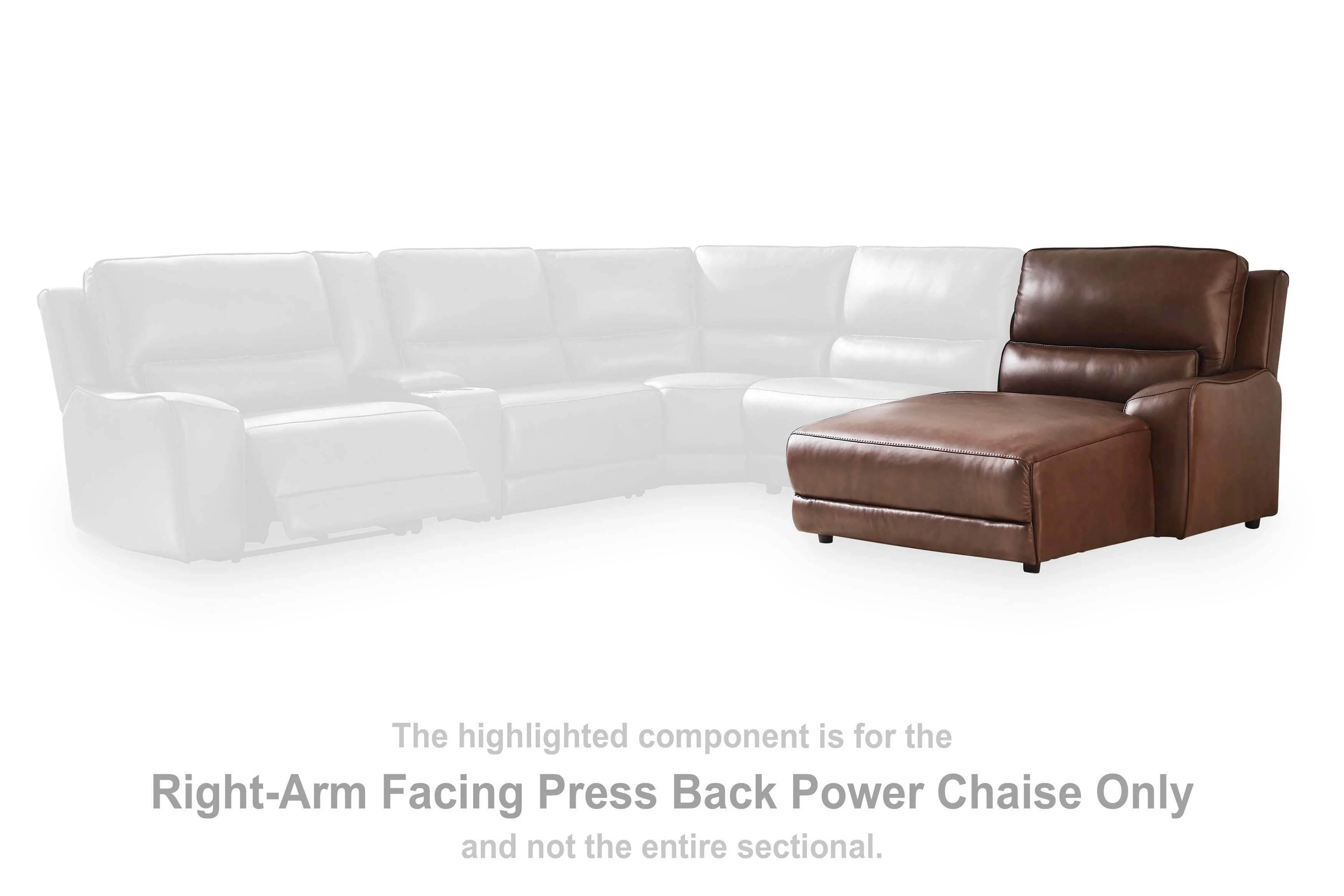DeepWakes Power Reclining Sectional with Chaise - Image 74