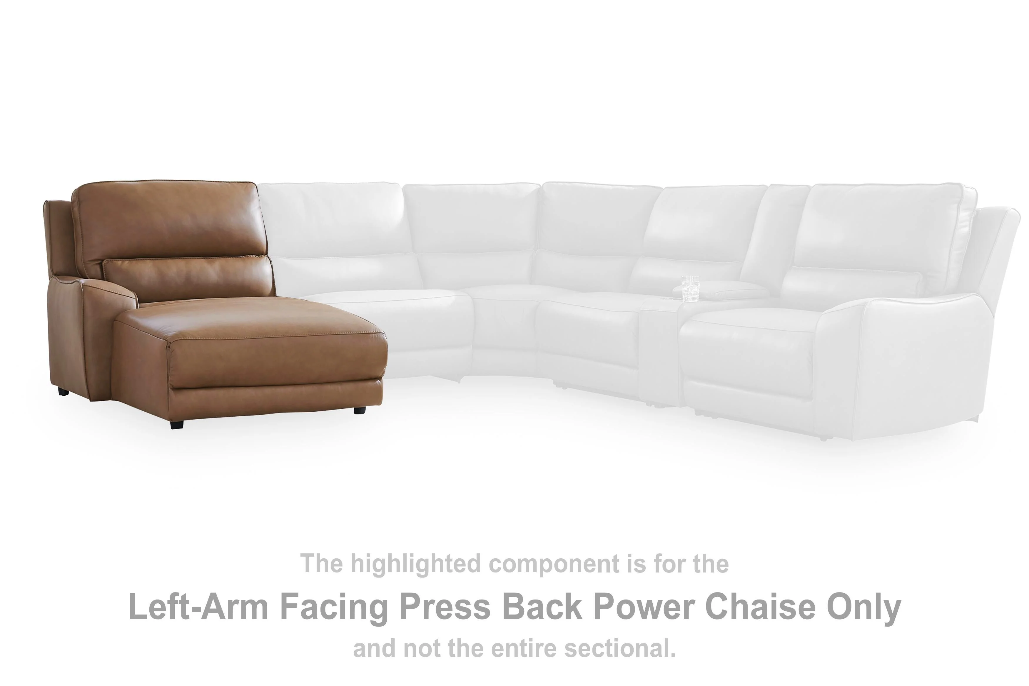 DeepWakes Power Reclining Sectional with Chaise - Image 91