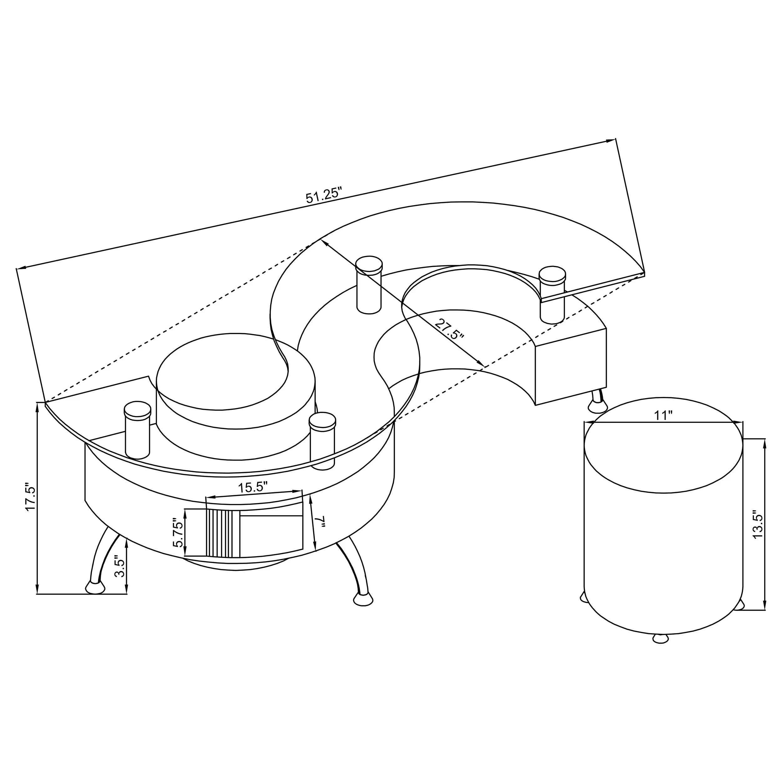 Buckley Coffee Table - Image 9