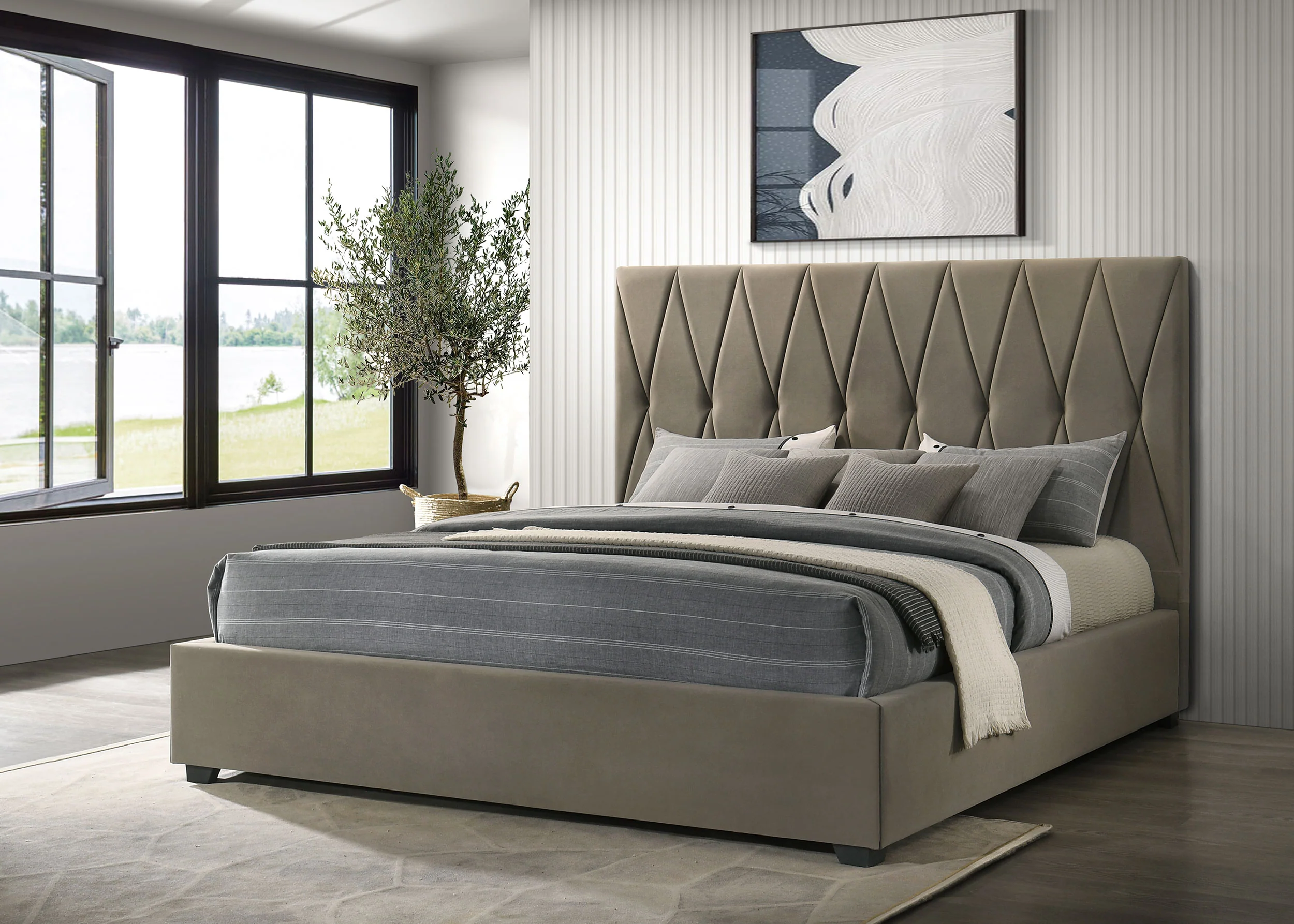 Delsea Panel Platform Bed - Image 11
