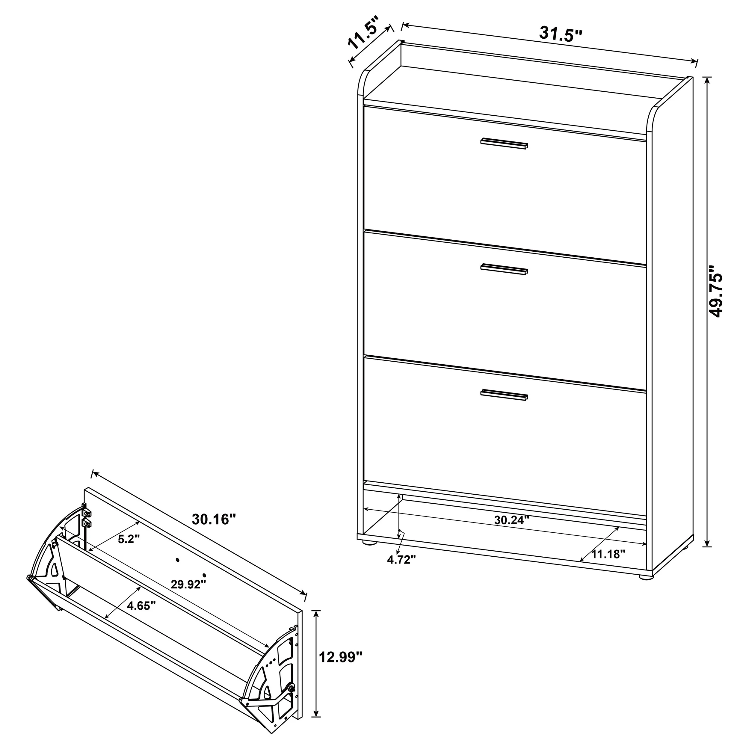 Denia Shoe Cabinet - Image 13
