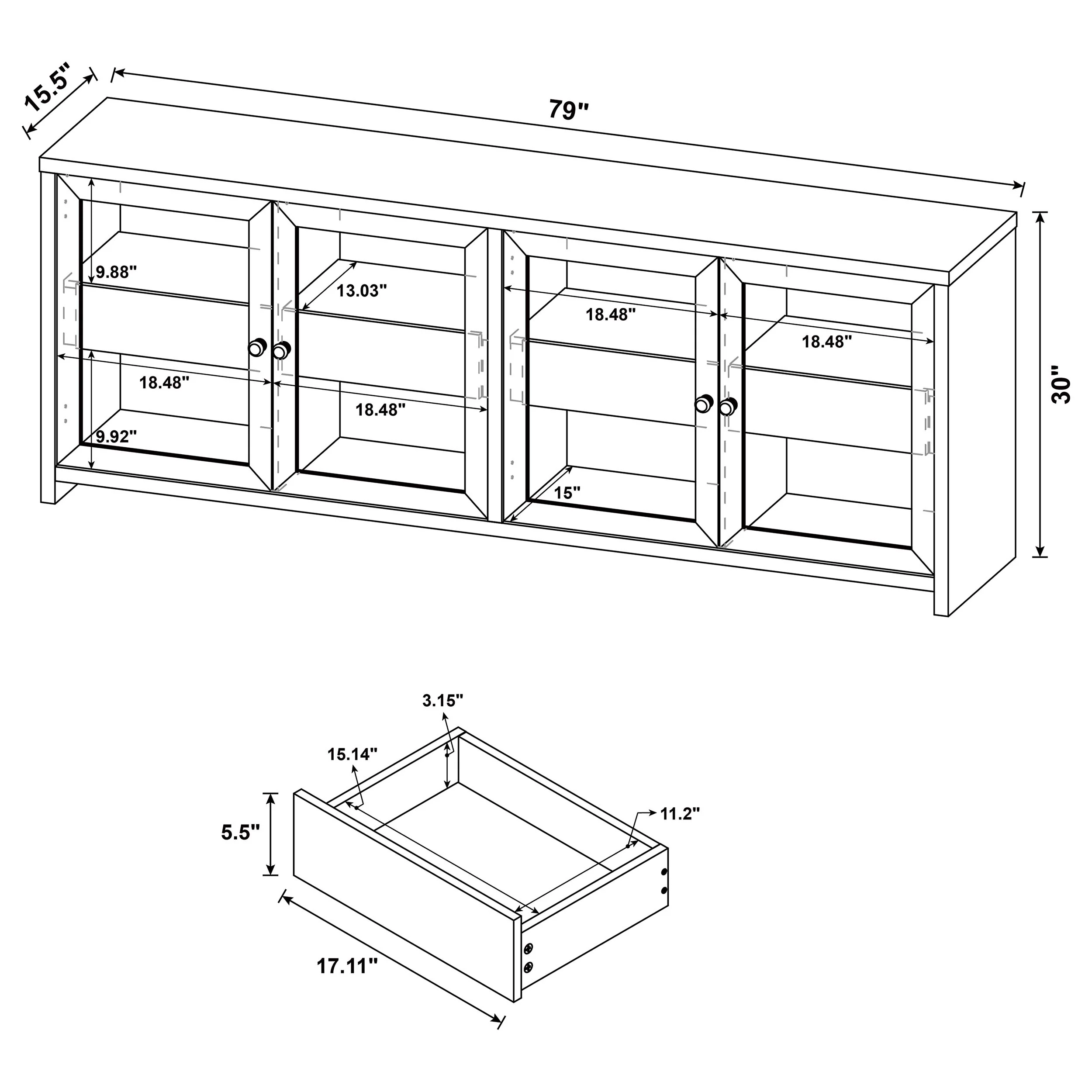 Denison TV Stand - Image 11