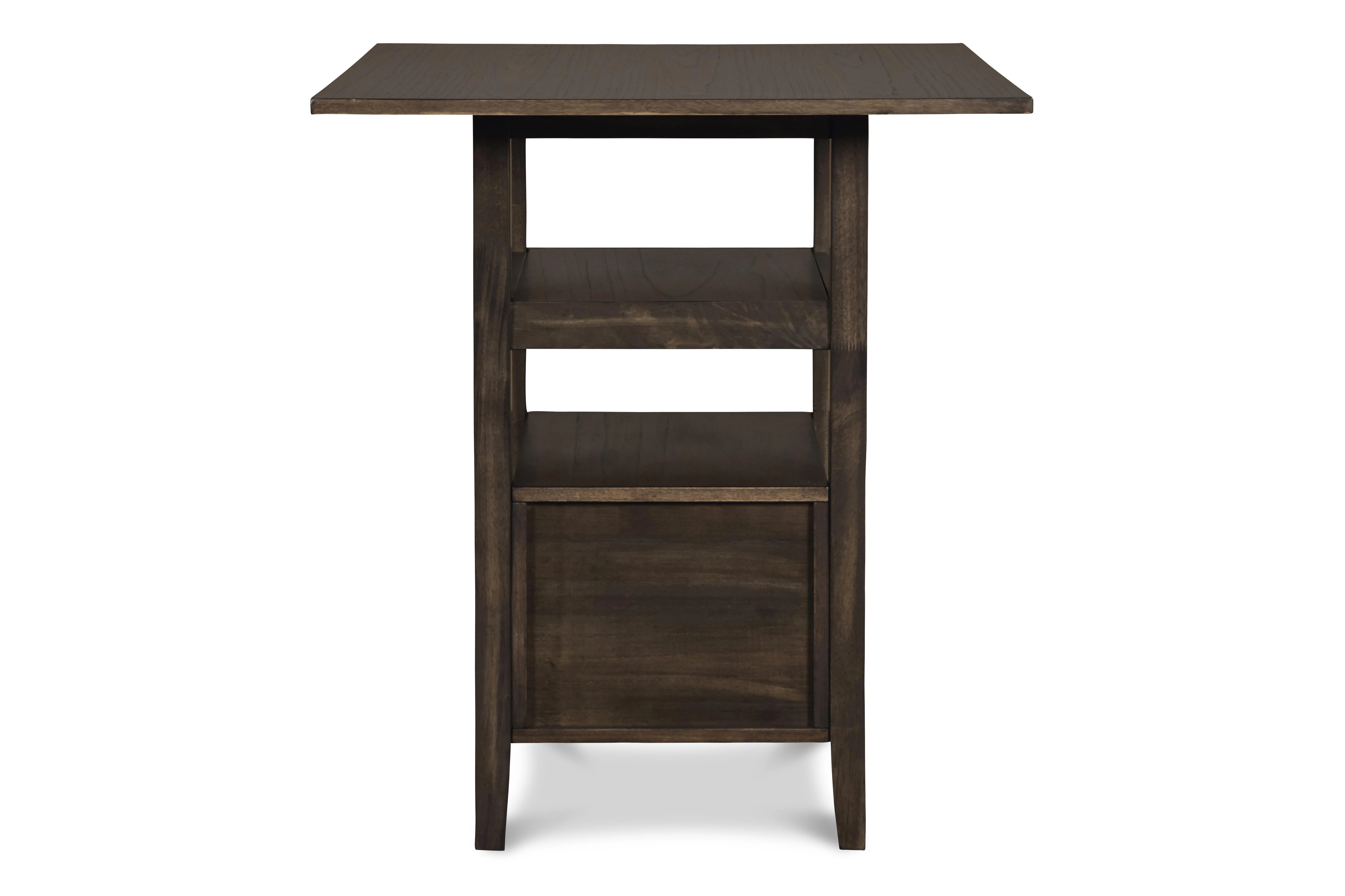 DERBY COUNTER TABLE & 4 STOOLS (SET) - CHOCOLATE - Image 4