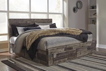 Derekson Bed with 4 Storage Drawers - Image 3