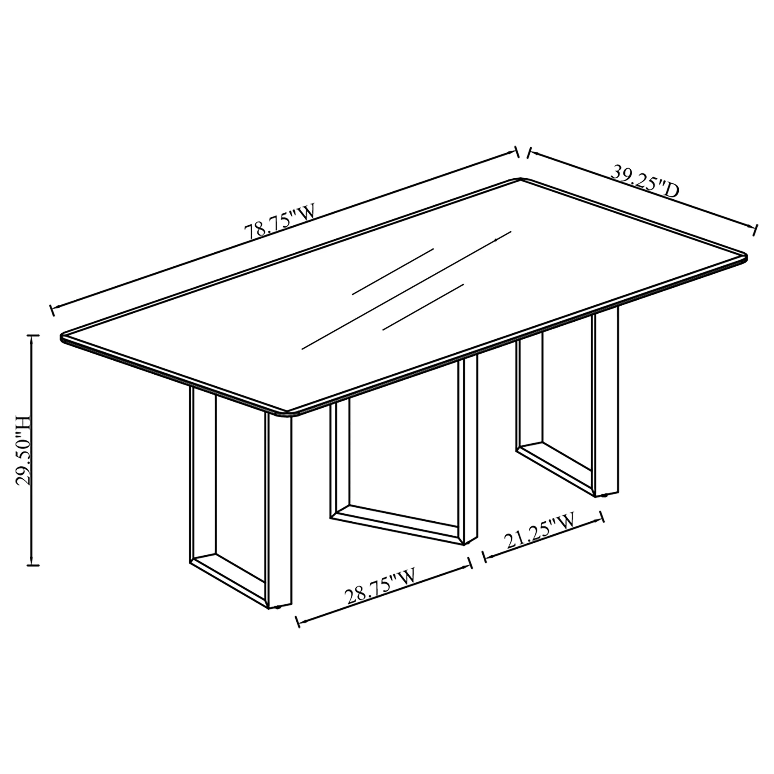 Desden Dining Table - Image 8