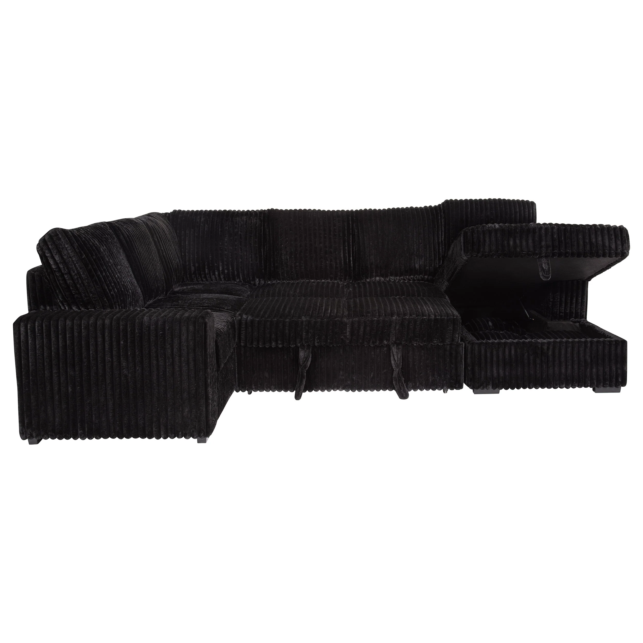 Devonshire Pull-Out Sleeper Sectional Sofa - Image 51
