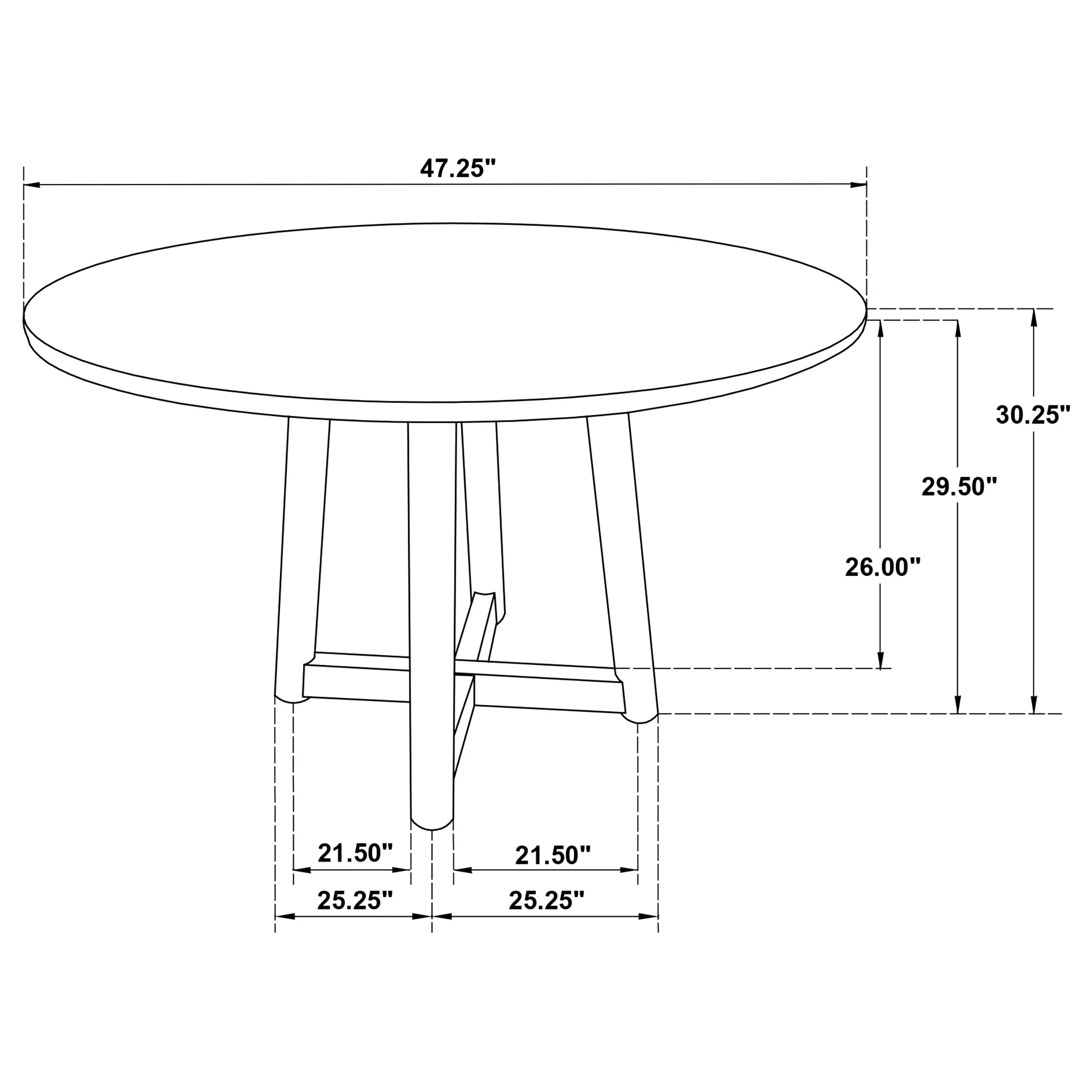 Dinah Dining Table - Image 6