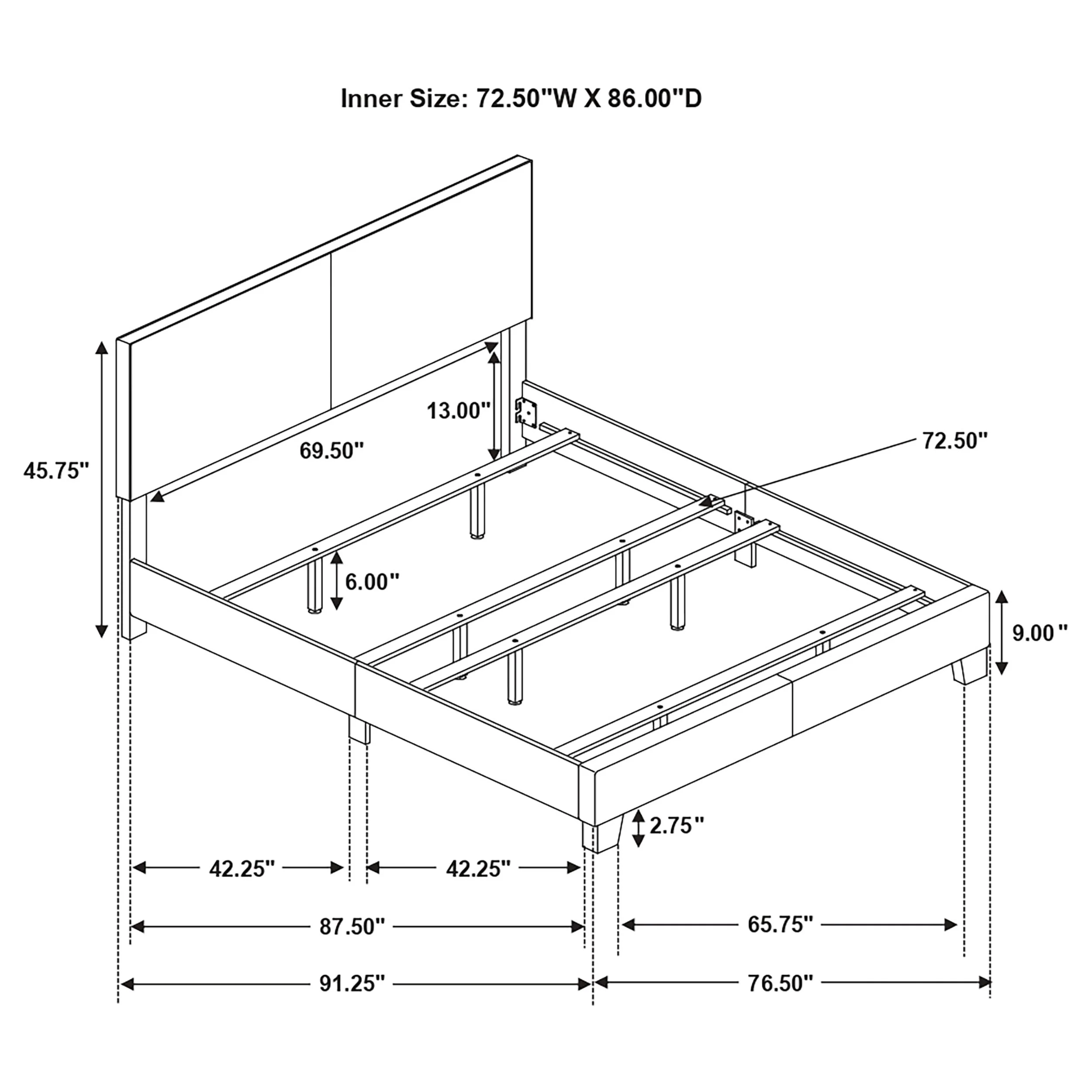 Dorian Panel Bed - Image 37