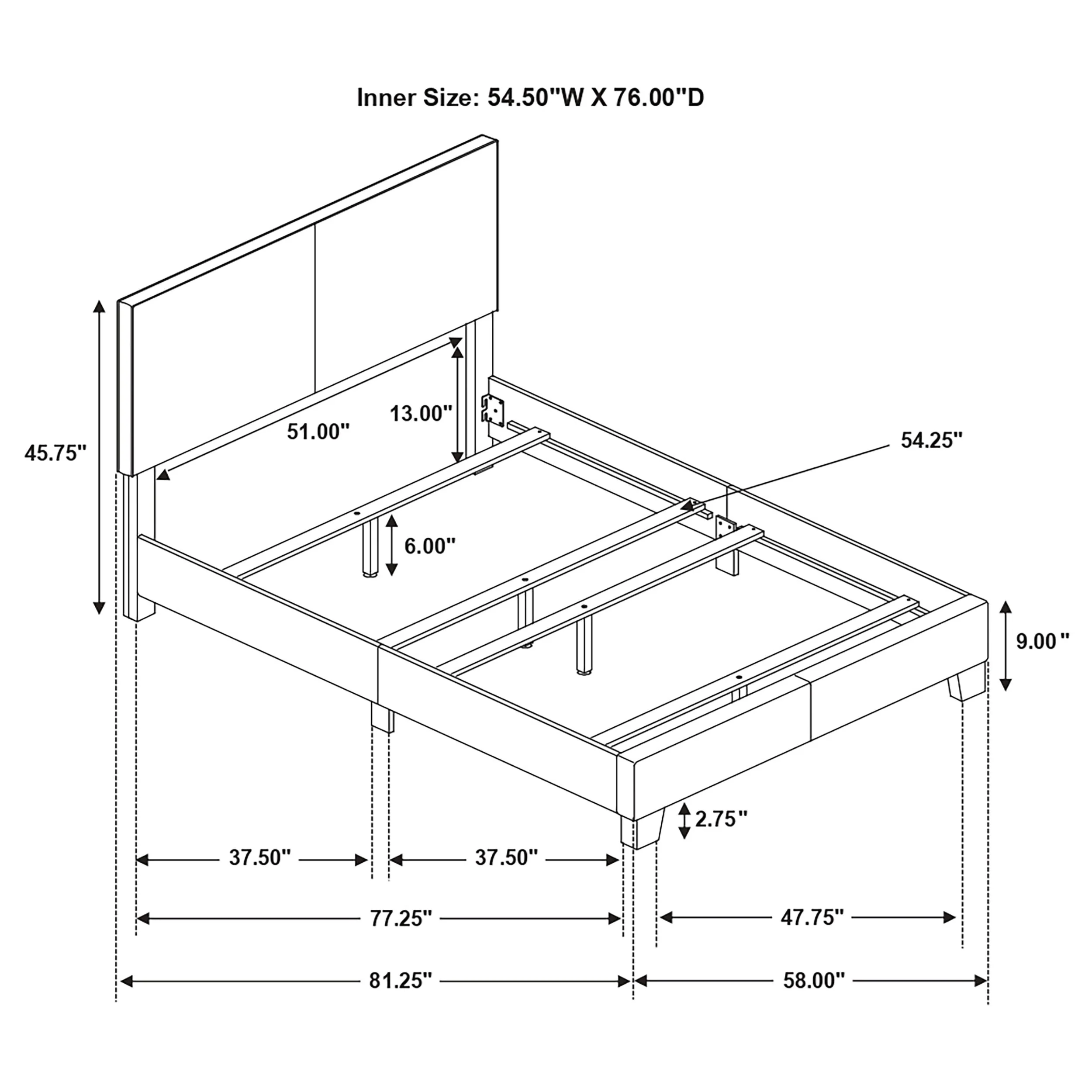 Dorian Panel Bed - Image 61