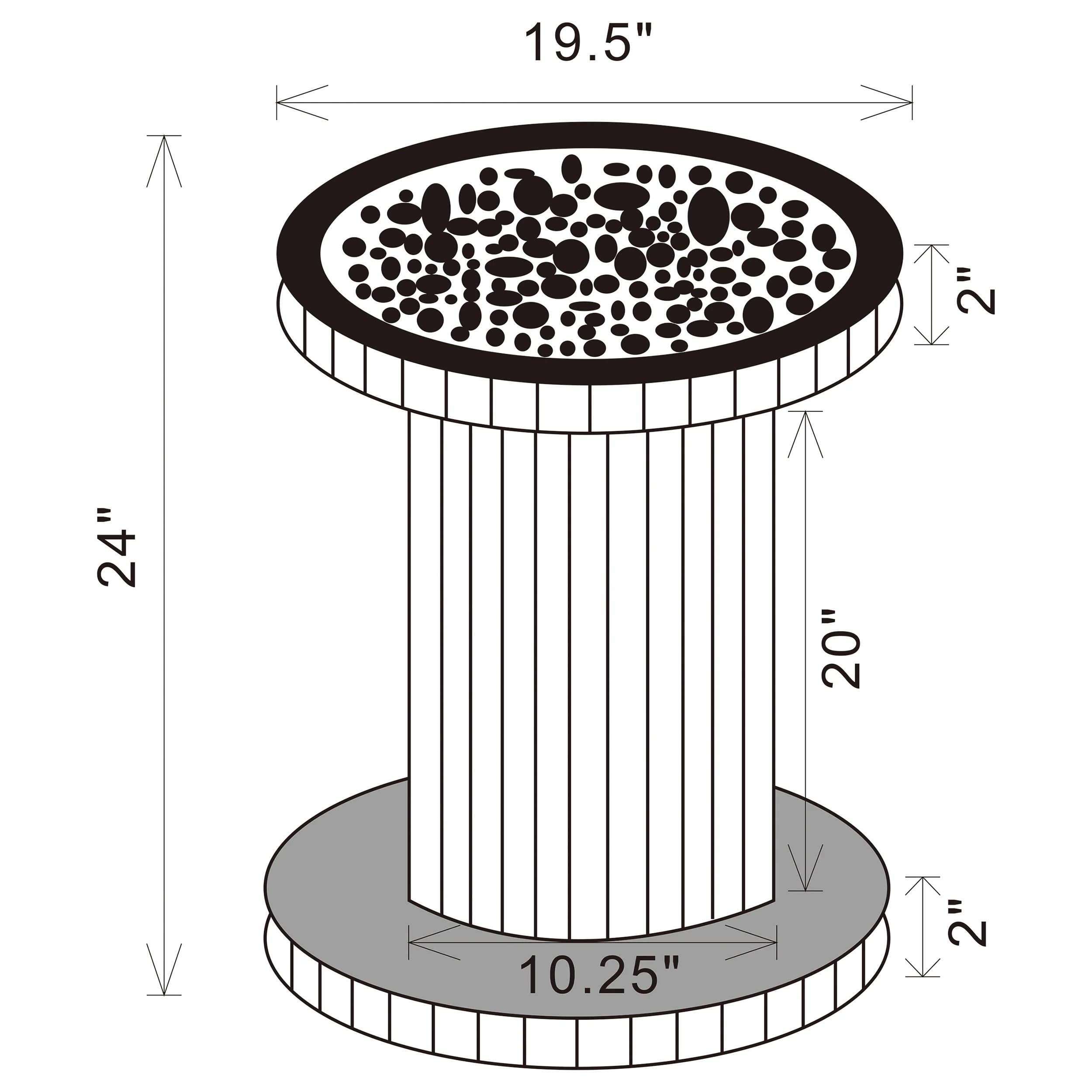 Dorielle Side Table - Image 3