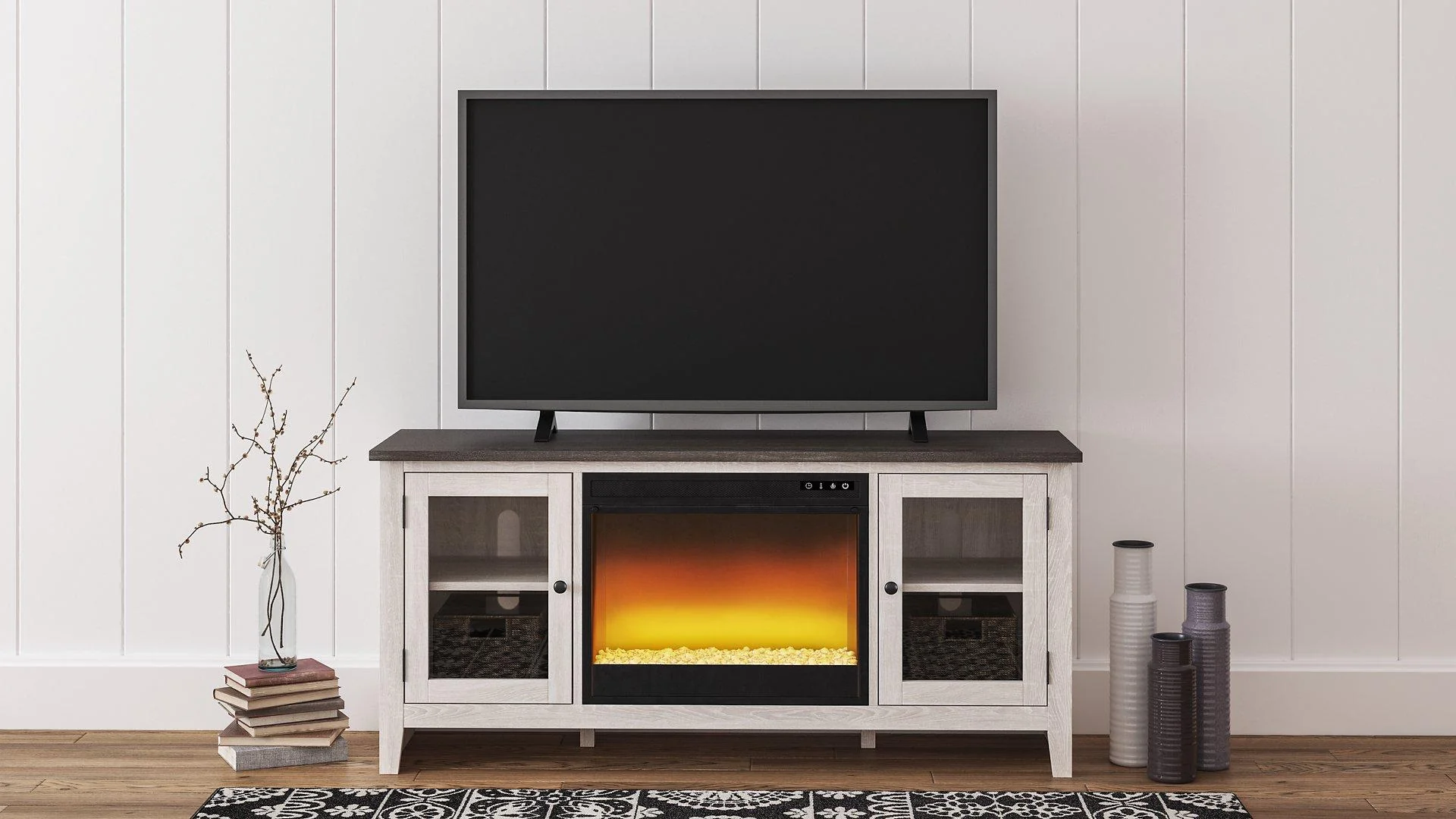 Dorrinson 60" TV Stand with Electric Fireplace - Image 19