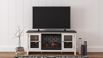 Dorrinson 60" TV Stand with Electric Fireplace - Image 3