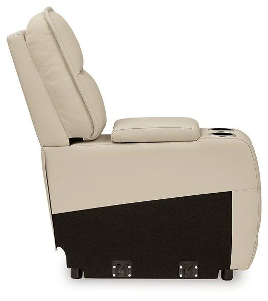 Double Deal Power Reclining Loveseat Sectional with Console - Image 7