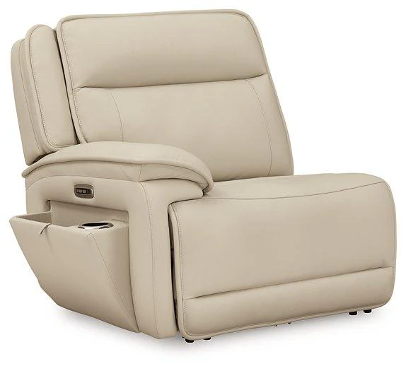 Double Deal Power Reclining Loveseat Sectional with Console - Image 8