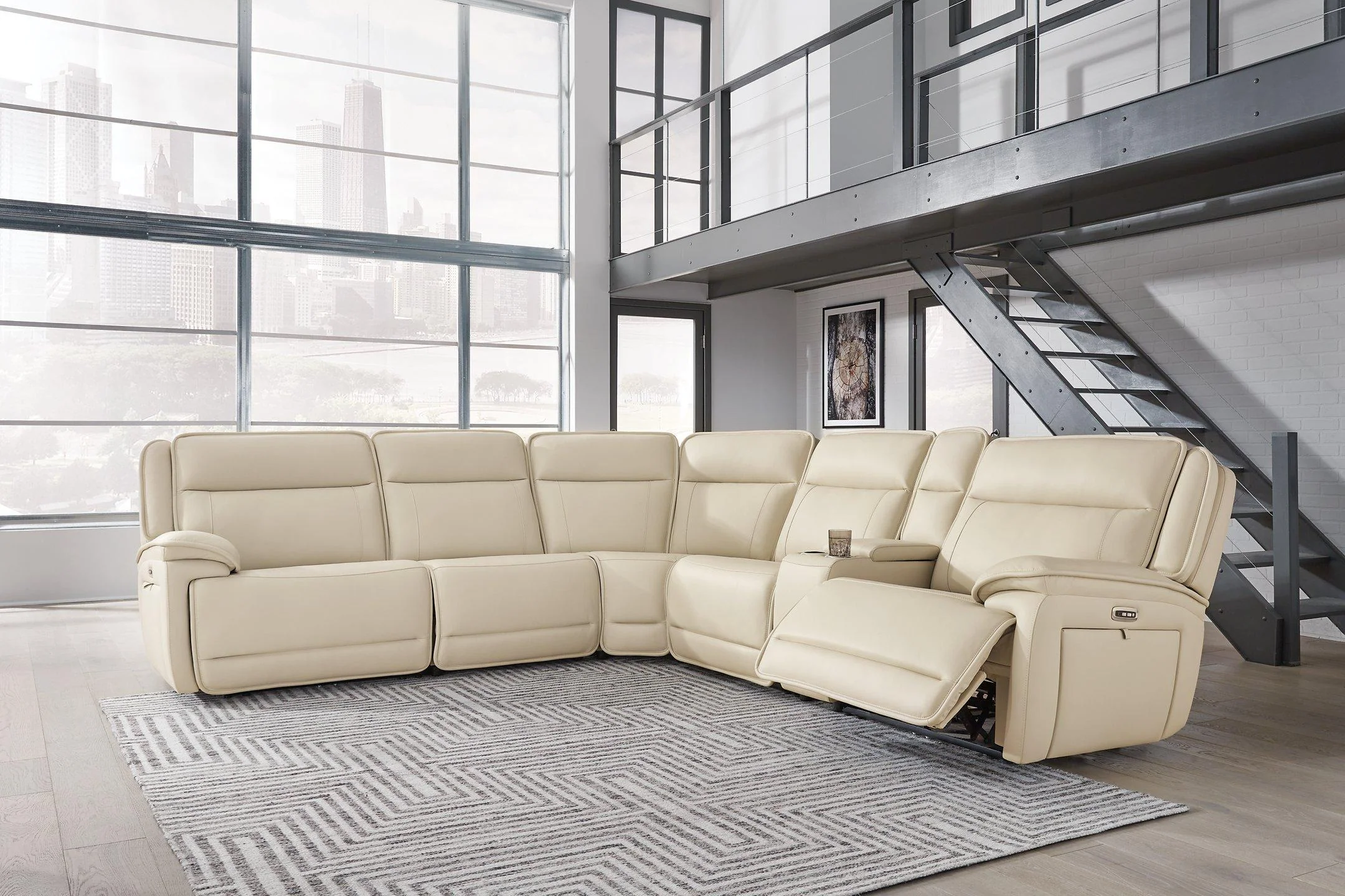 Double Deal Power Reclining Sectional - Image 31