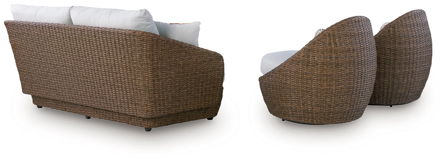 Double Point Outdoor Seating Set - Image 6